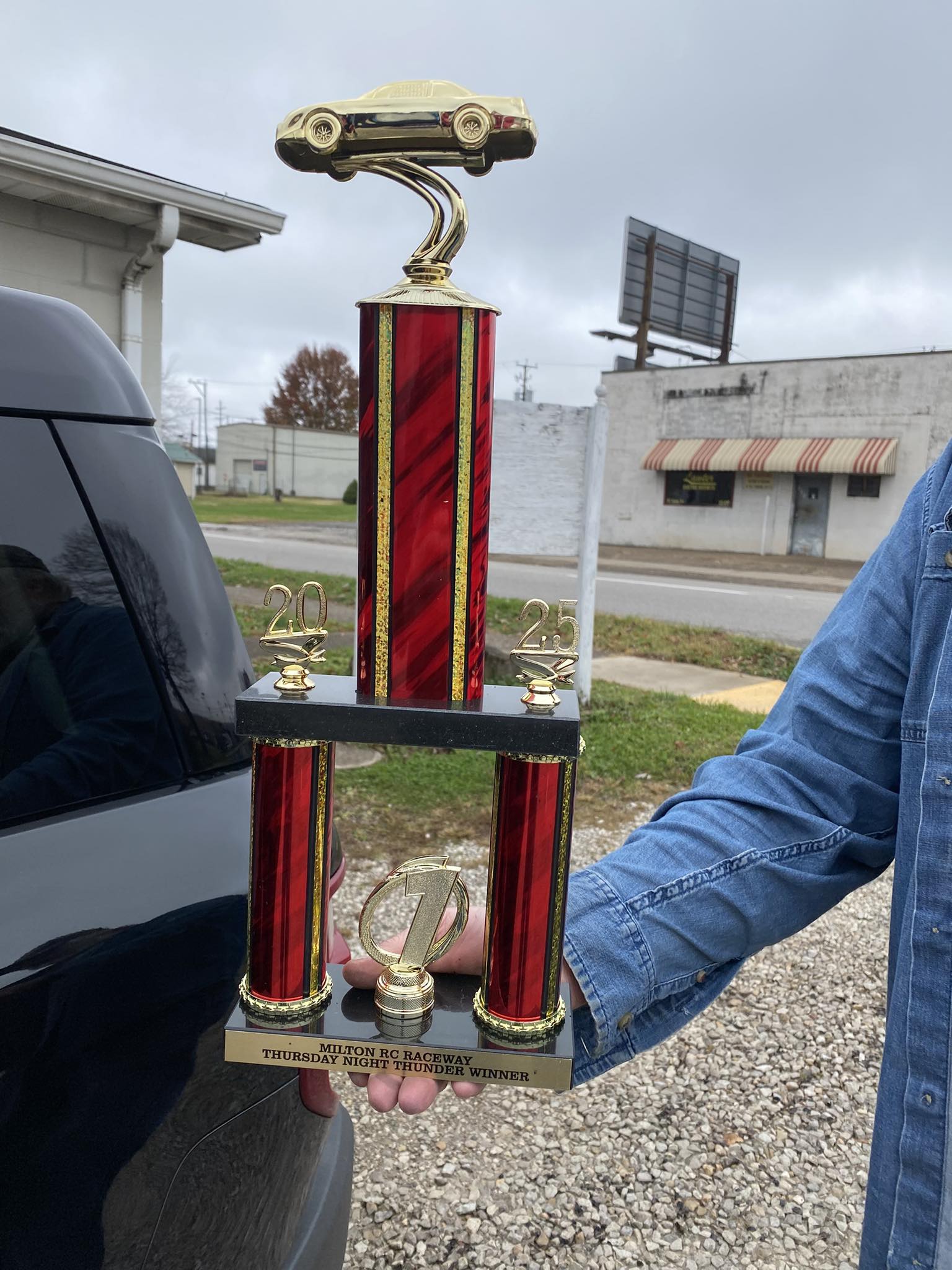 Milton - These are the awesome trophies that will be given out to the A ...