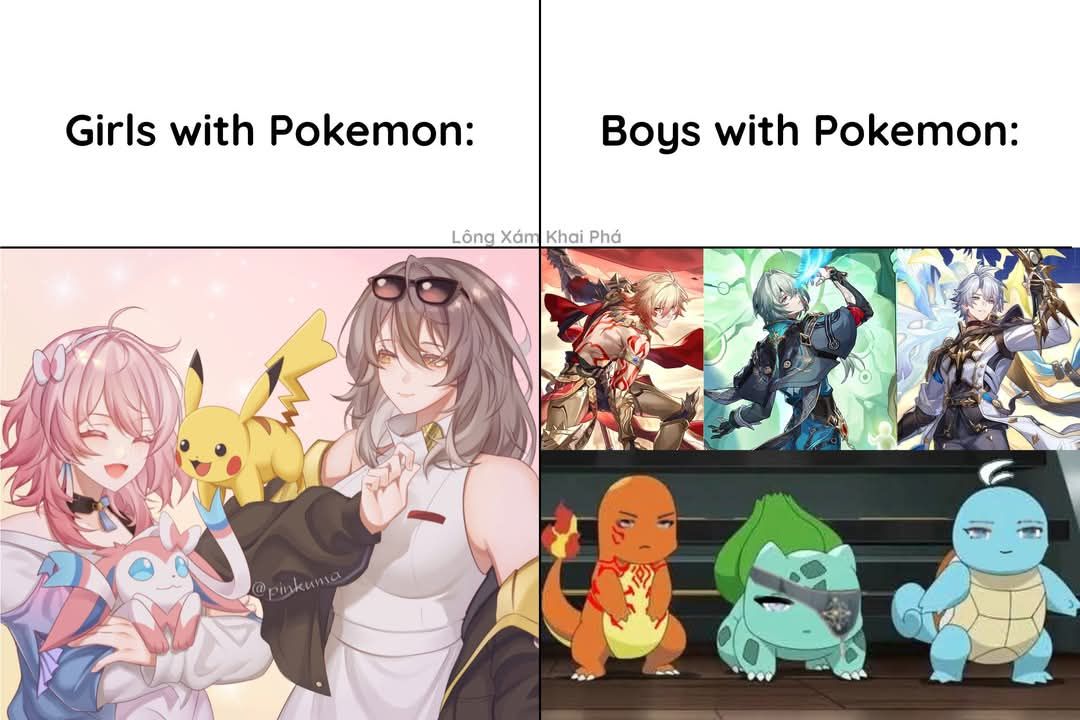 Honkai: Star Rail Việt Nam | Tôi không thể nhìn Starter Pokemon một ...