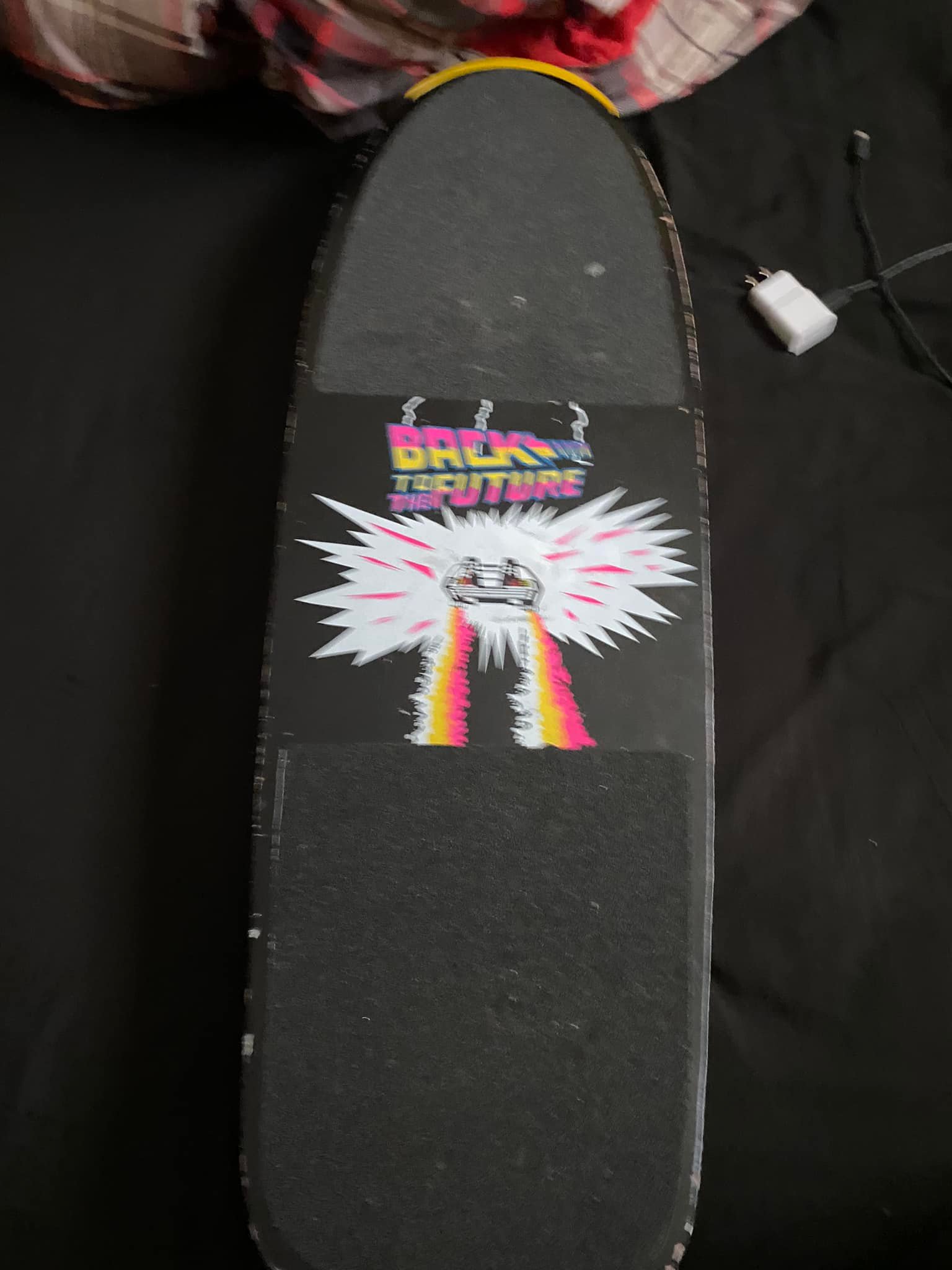 Preserving a Vintage Back to the Future Skateboard from the 80s