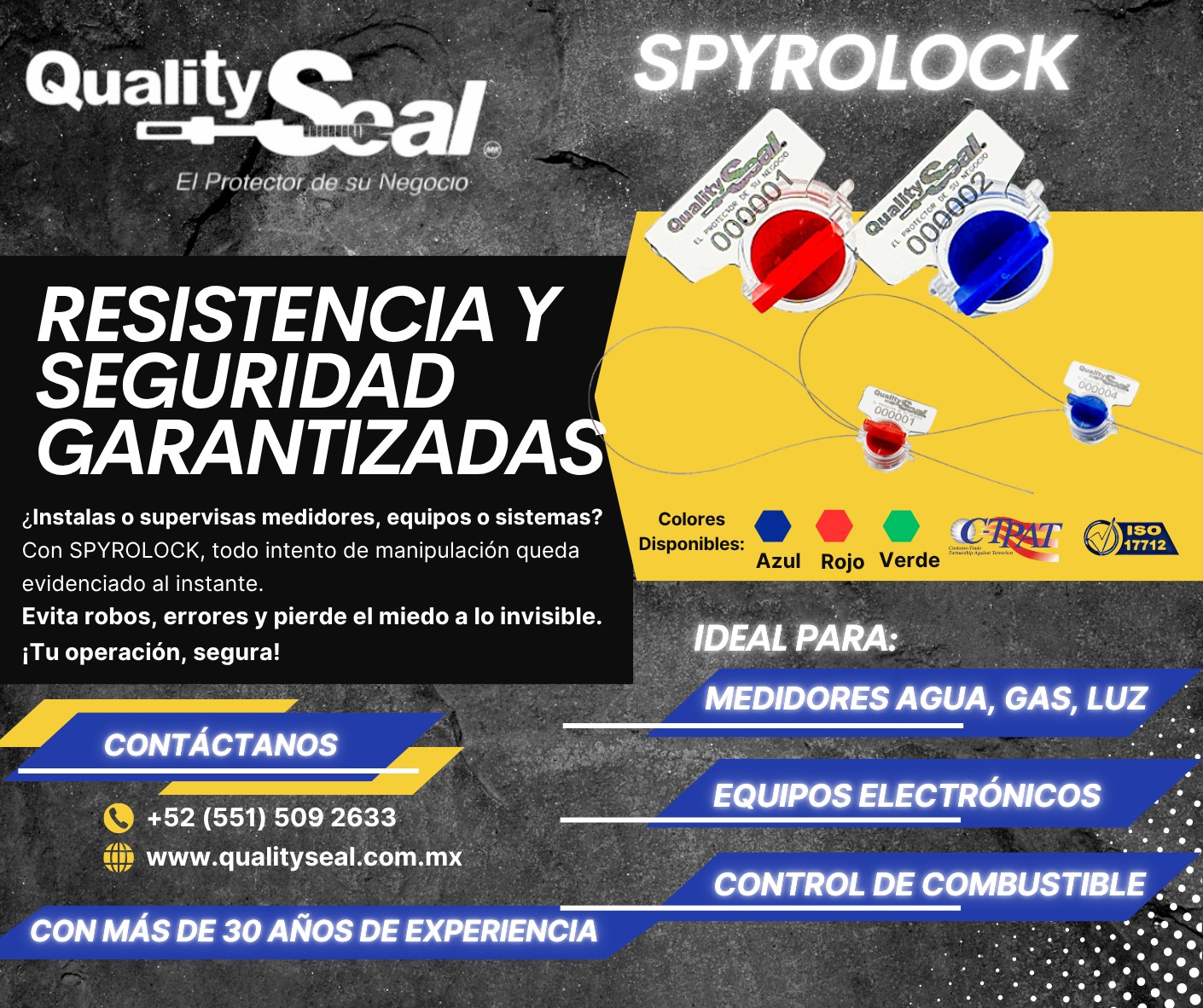Quality Seal - Sellos de Seguridad | Mexico City