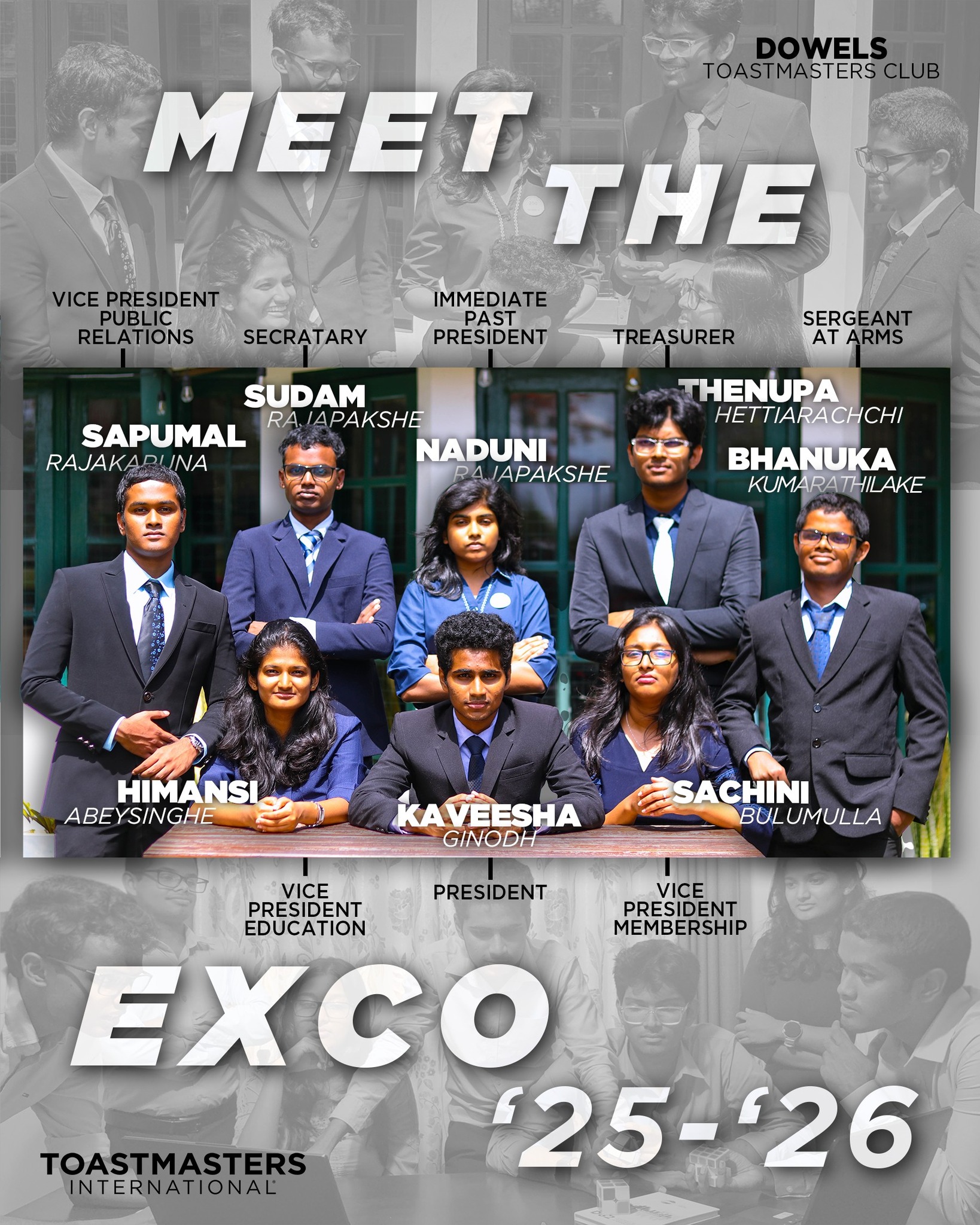 Dowels - 🌟 Meet the Team Behind the Magic! 🌟 Presenting the Executive ...
