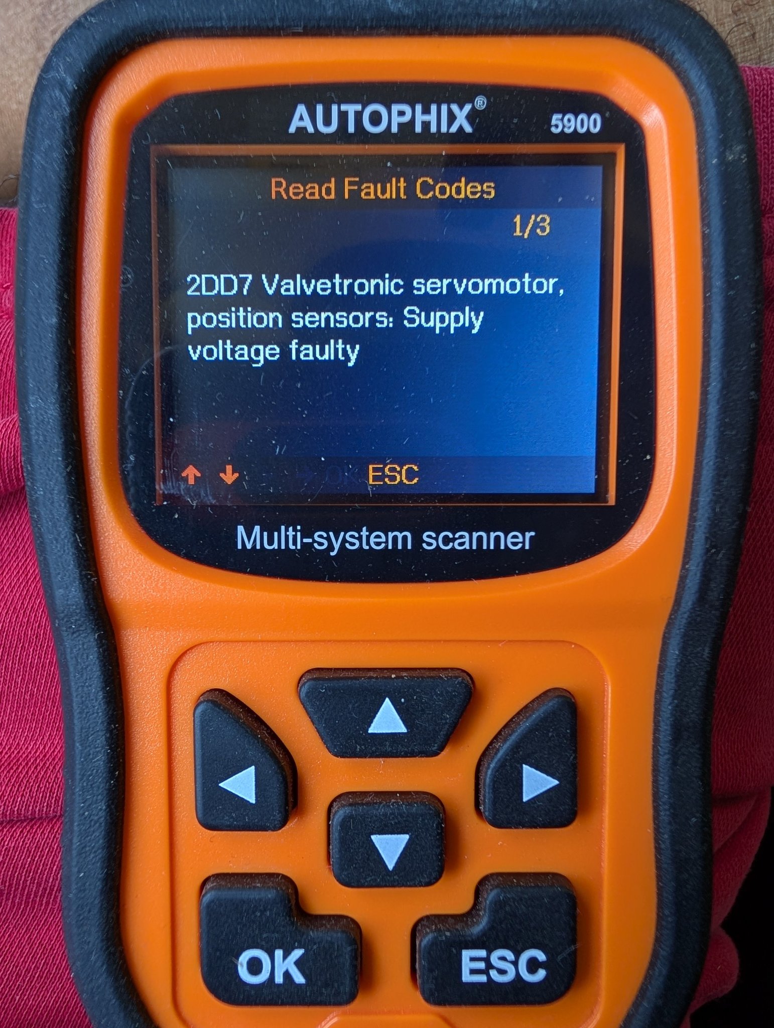 What is the solution to the code on my 2011 Mini Cooper S?