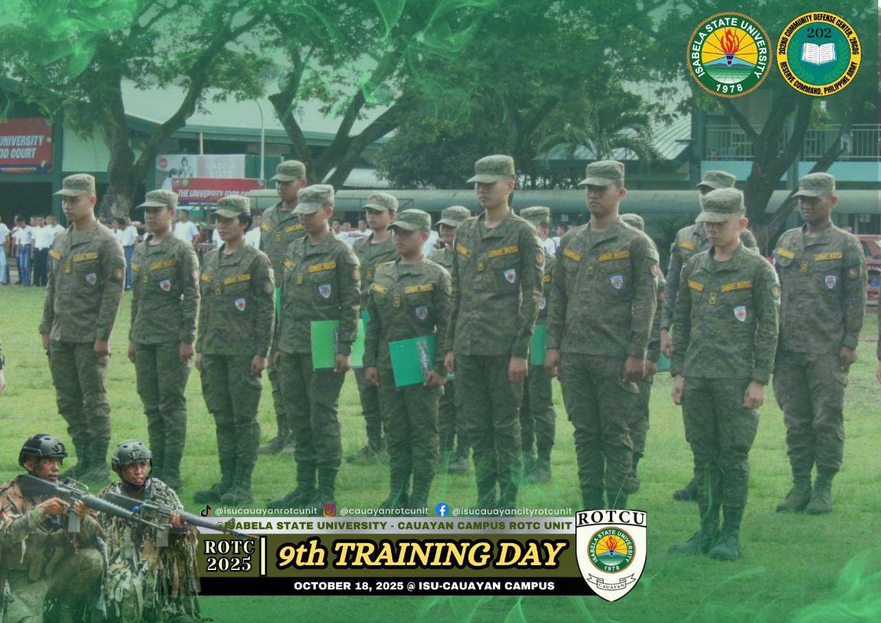 ISU Cauayan ROTC UNIT added a... - ISU Cauayan ROTC UNIT