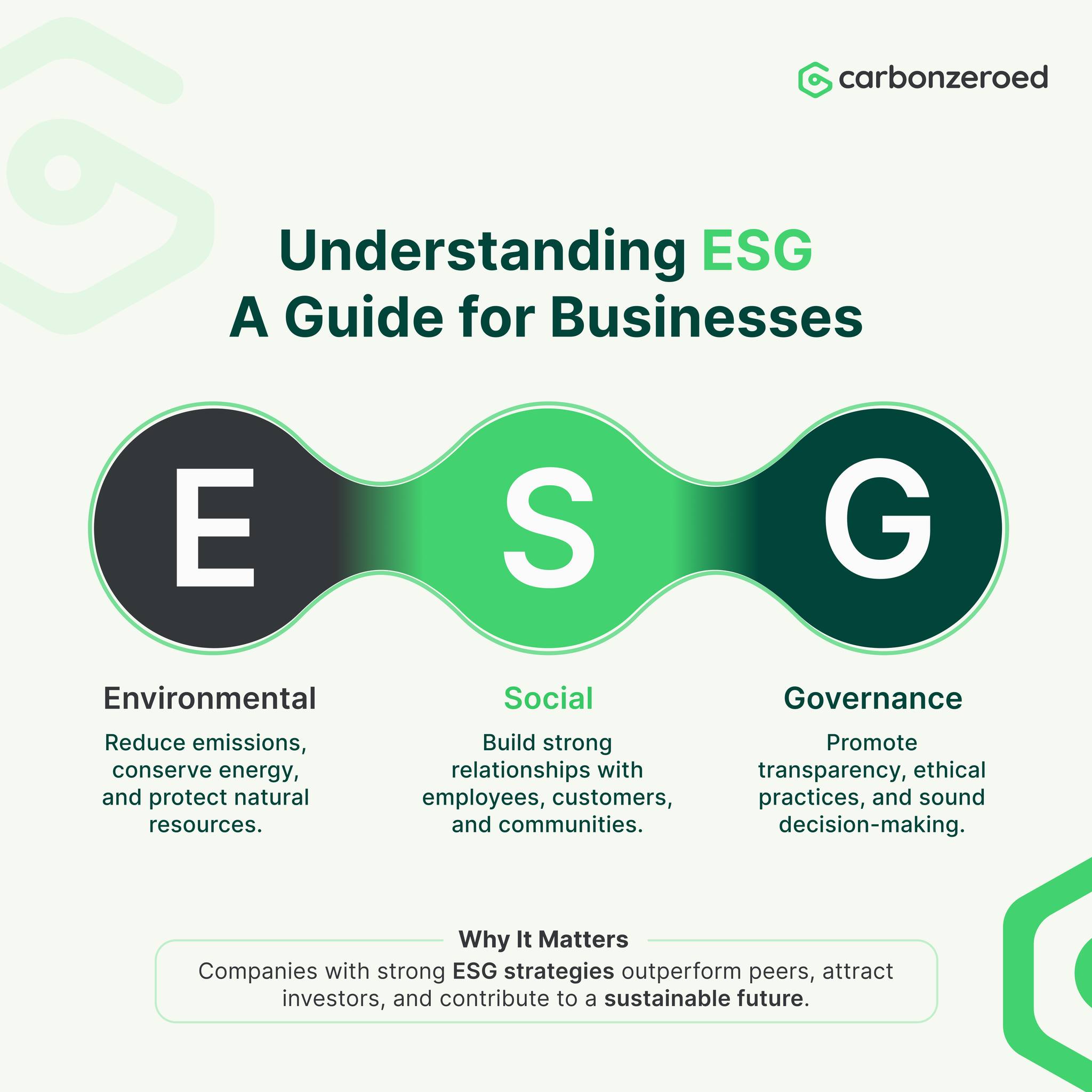 Carbonzeroed - 🌍 Why ESG Matters for Businesses 🌱 Prioritizing ESG ...