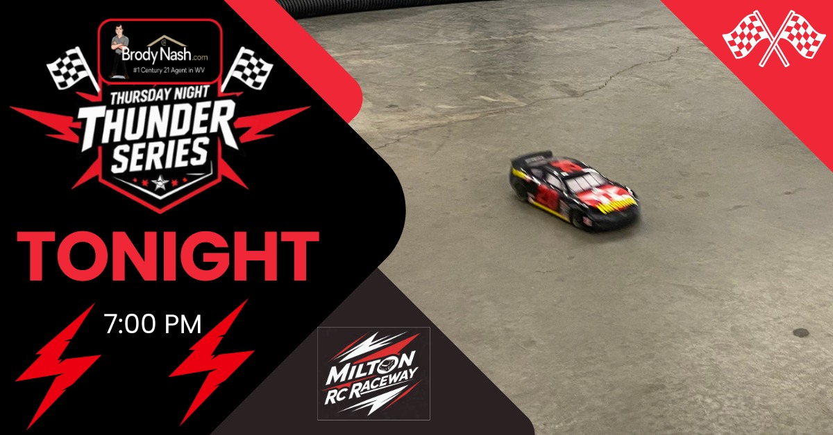 The historic first ever race for the... - Milton RC Raceway | Facebook