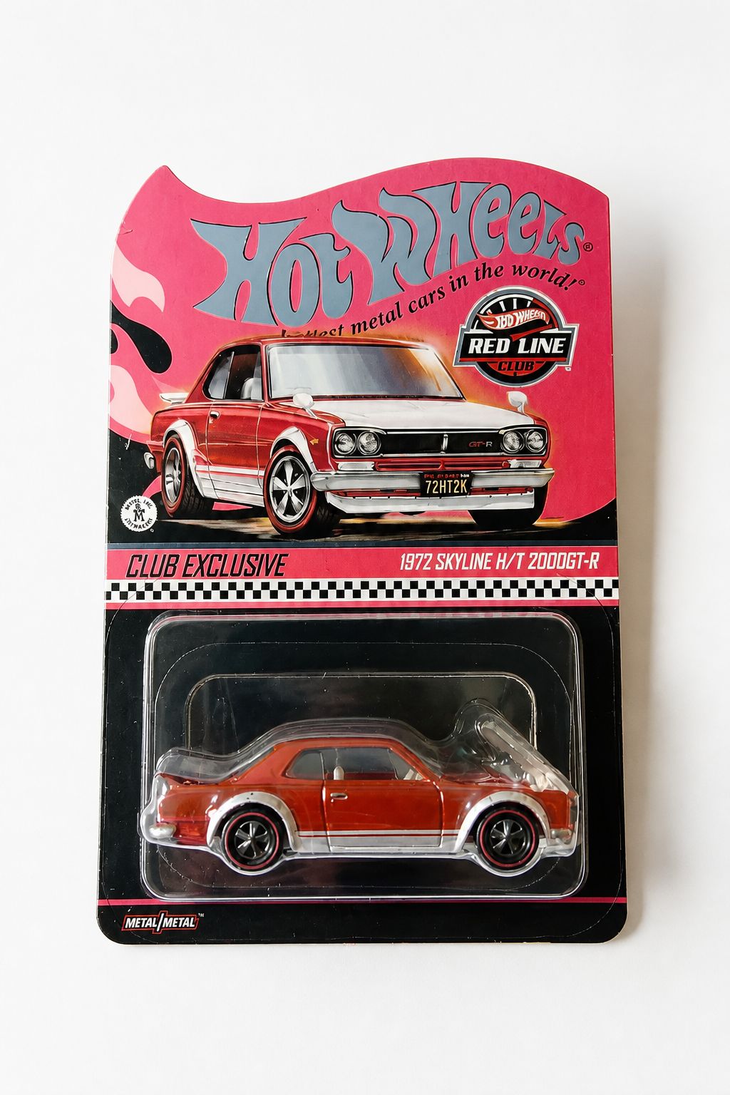 JDM Legend 1972 Nissan Skyline 2000GT-R (KPGC10) in the palm of