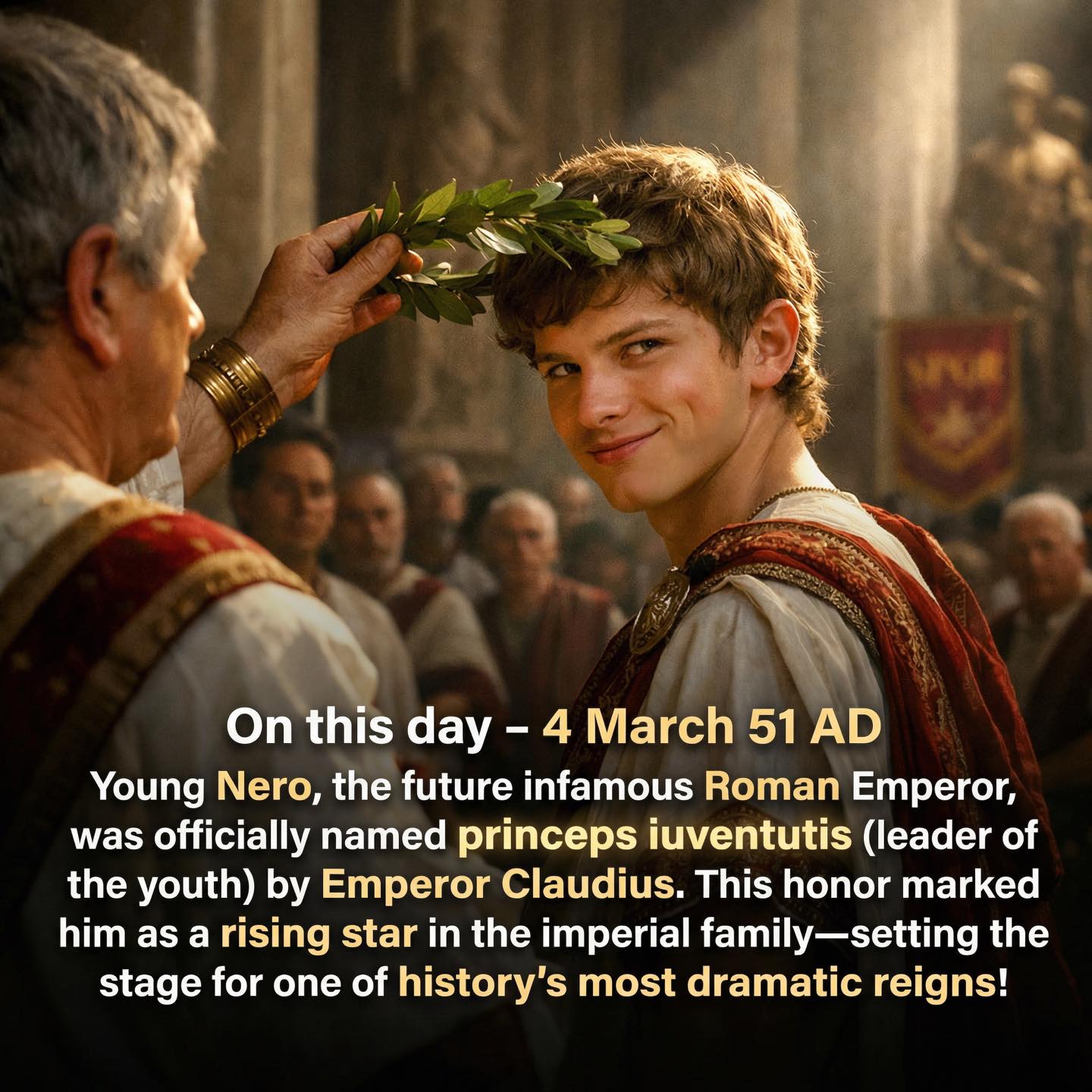 History Vault - 1,975 Years Ago Today: The Teenager Who... | Facebook