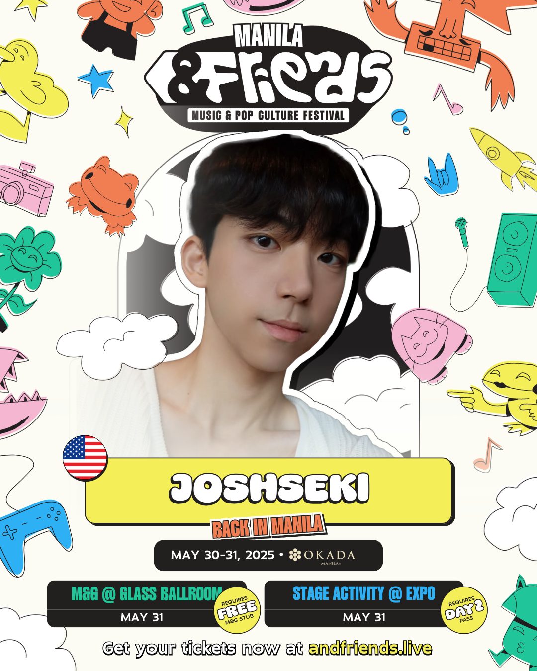 AndFriends - 🕺 Streamer by day, festival crush by night—Joshseki joins ...