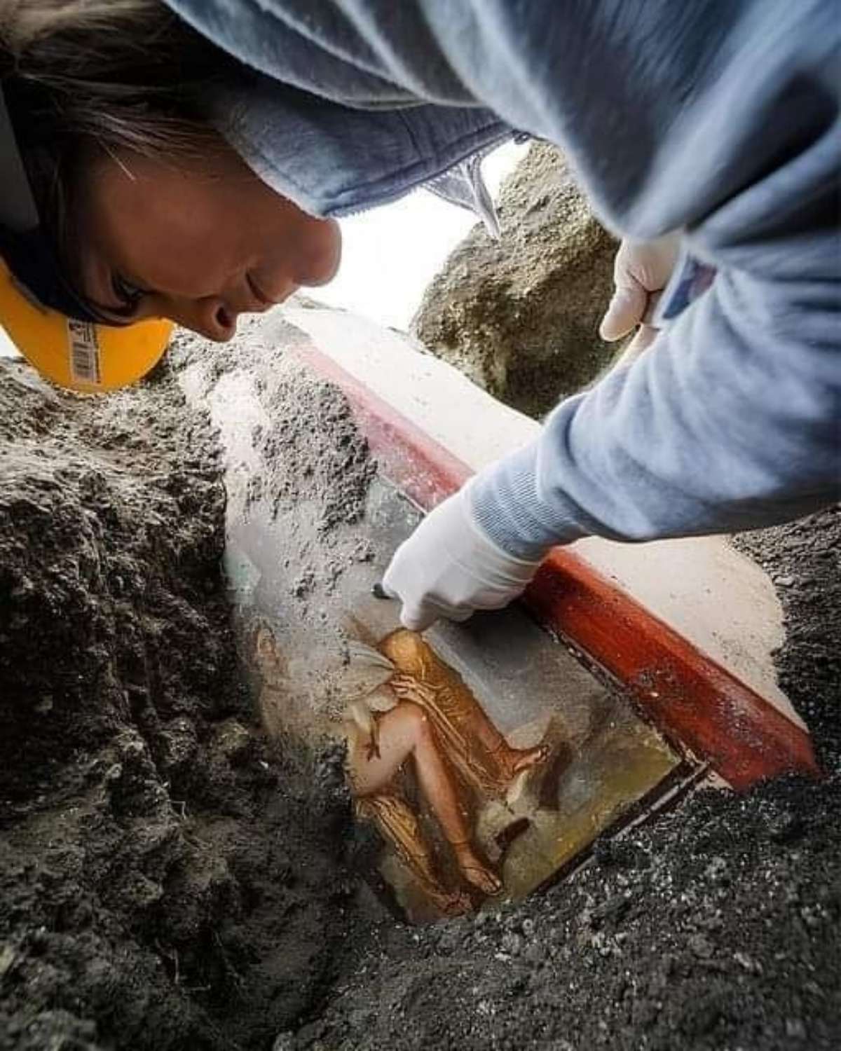 Secrets - In 2018, archaeologists discovered a well-preserved fresco in ...