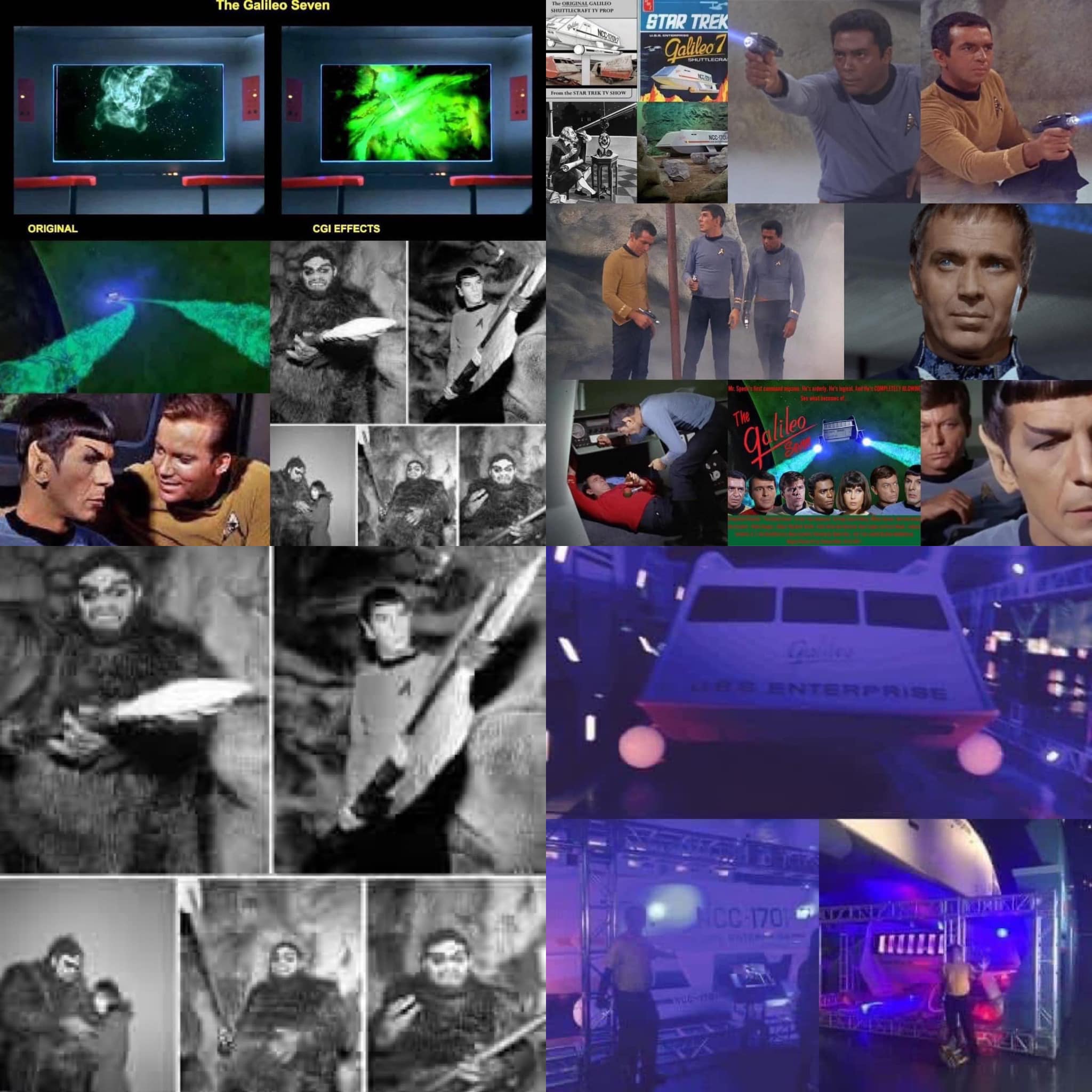 What is the first mission of Captain Seven and the U.S.S.