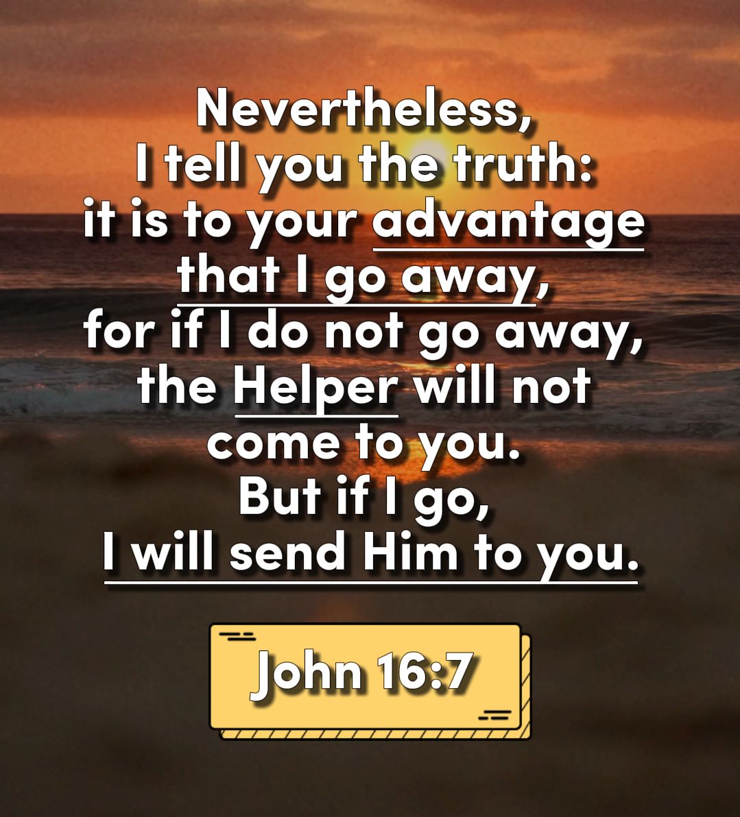 📖 Nevertheless, I tell you the... - Sharing the Bread of Life | Facebook