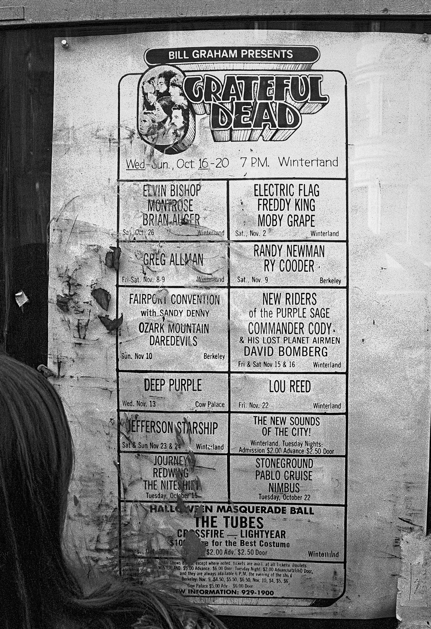 Grateful Dead Farewell Shows at Winterland in October 1974