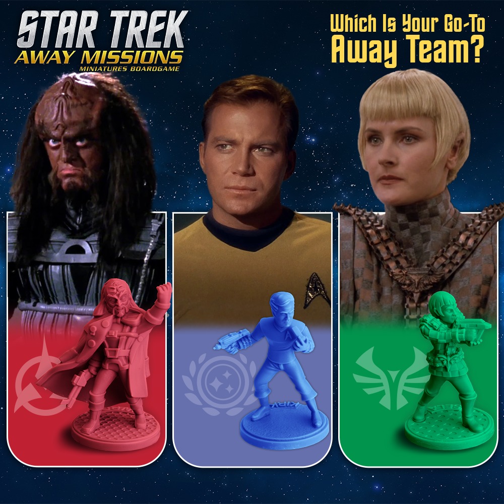 Gale - Who are you taking to lead your Away Team the next time Star ...