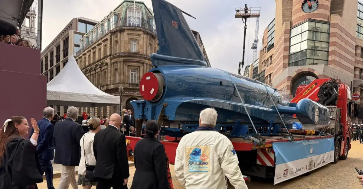 Powerboat - Donald Campbell's legendary hydroplane returns to Coniston ...