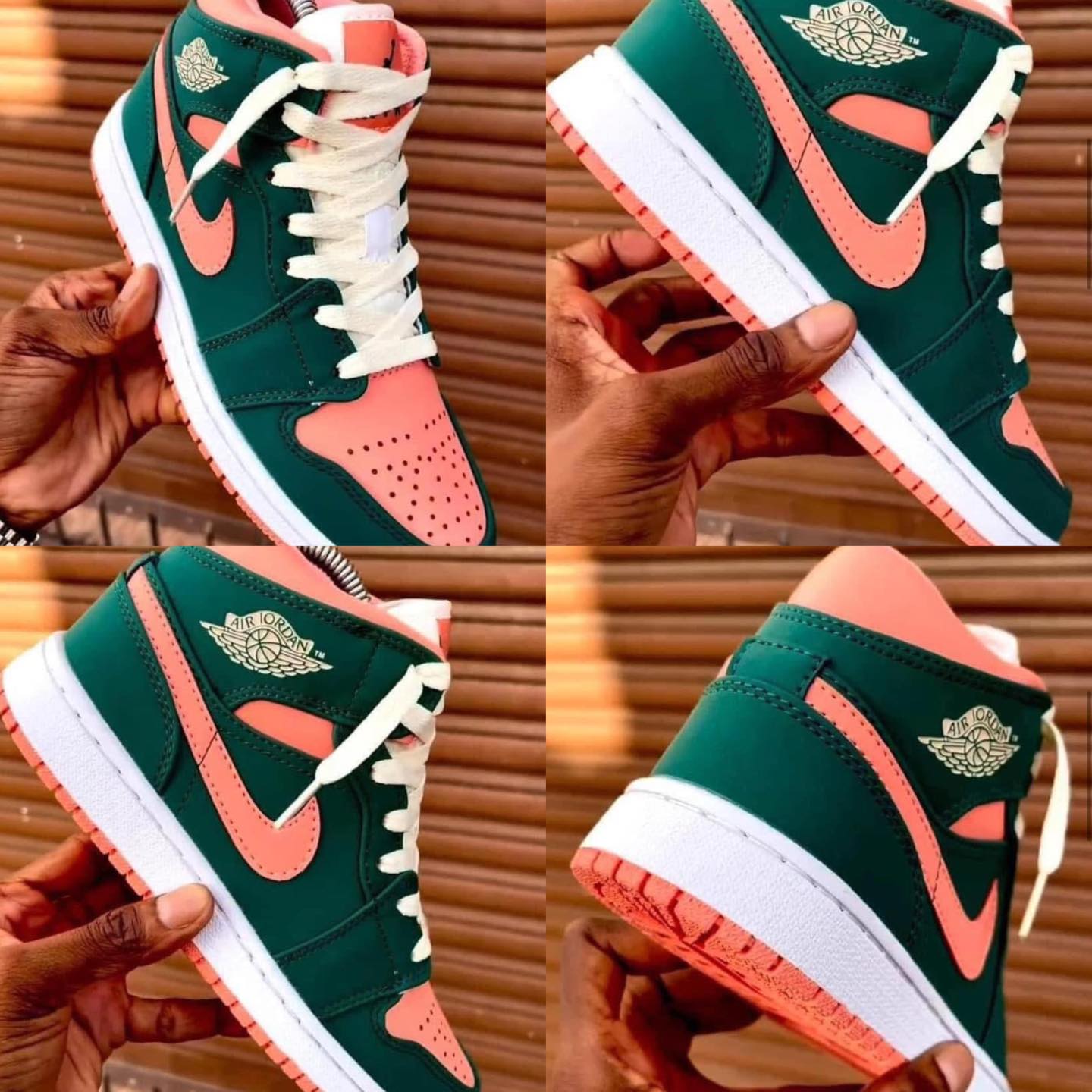 Air Jordan 1 Mid “Dark Teal Green”😘💚🔥