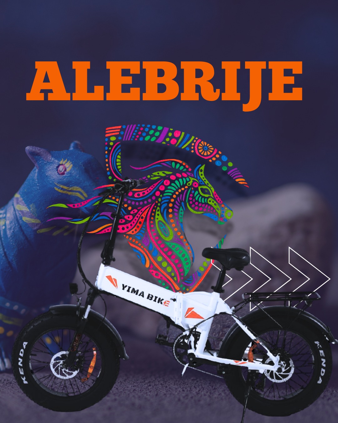 Yima - Descubre la bicicleta eléctrica Alebrije, la opción perfecta ...