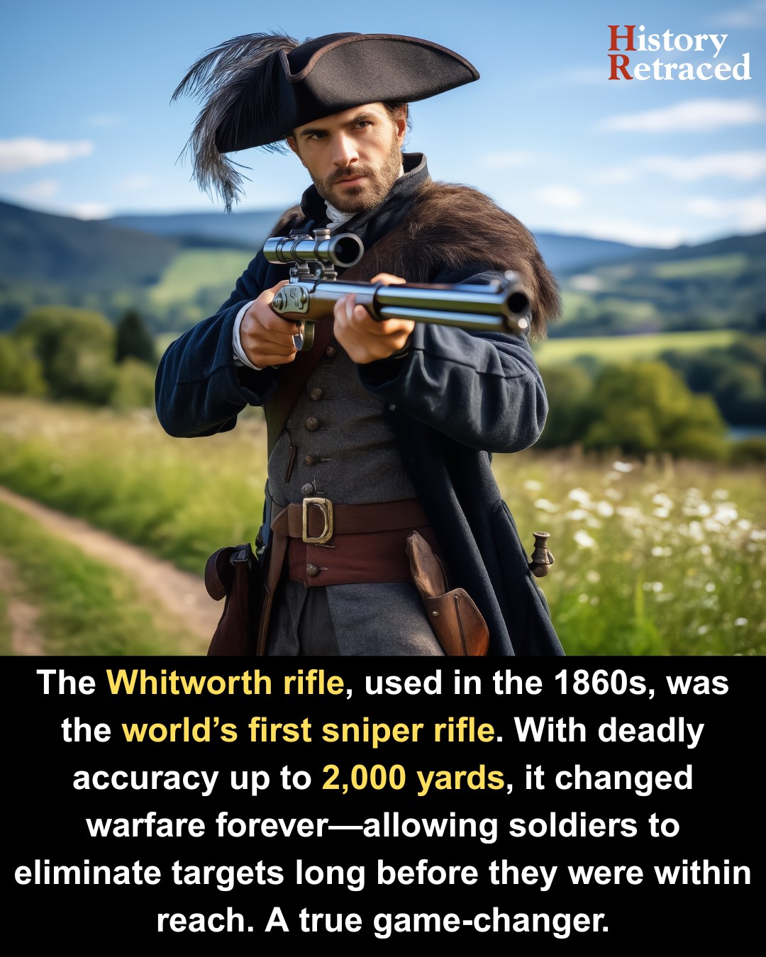 History - The World’s First Sniper Rifle? Meet the Whitworth 🔫🎯 Before ...