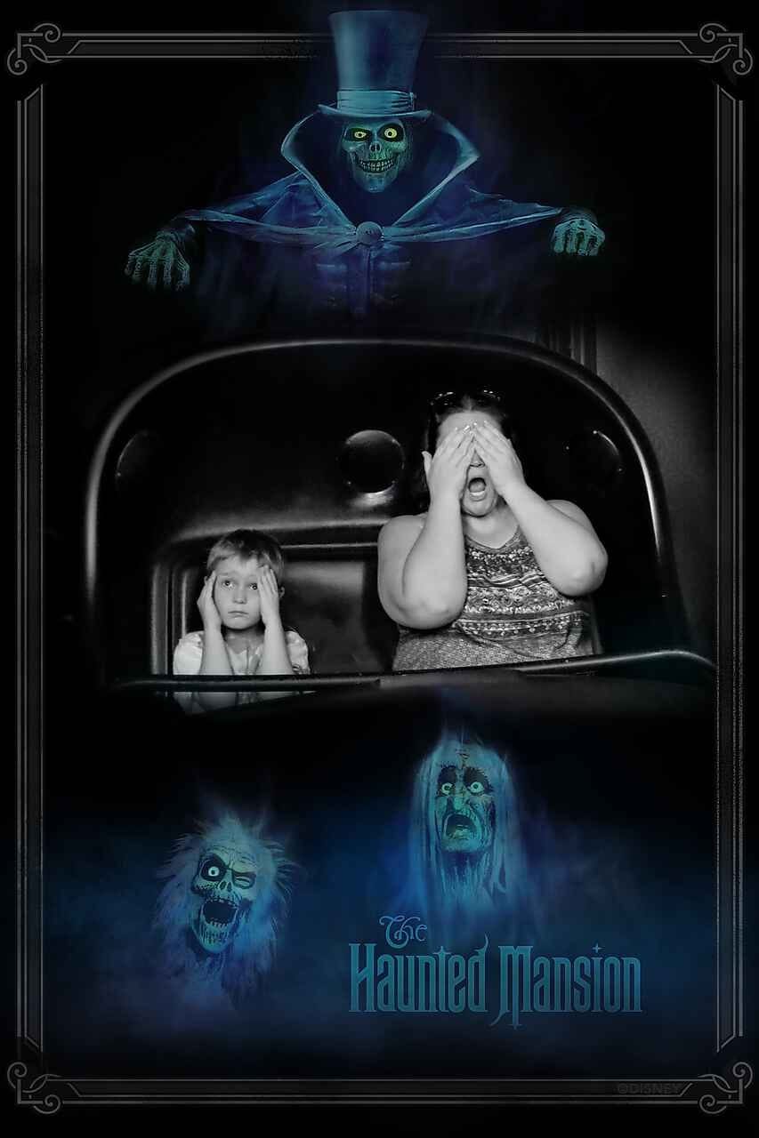 The Haunted Mansion stretching room! I'm glad they haven't changed