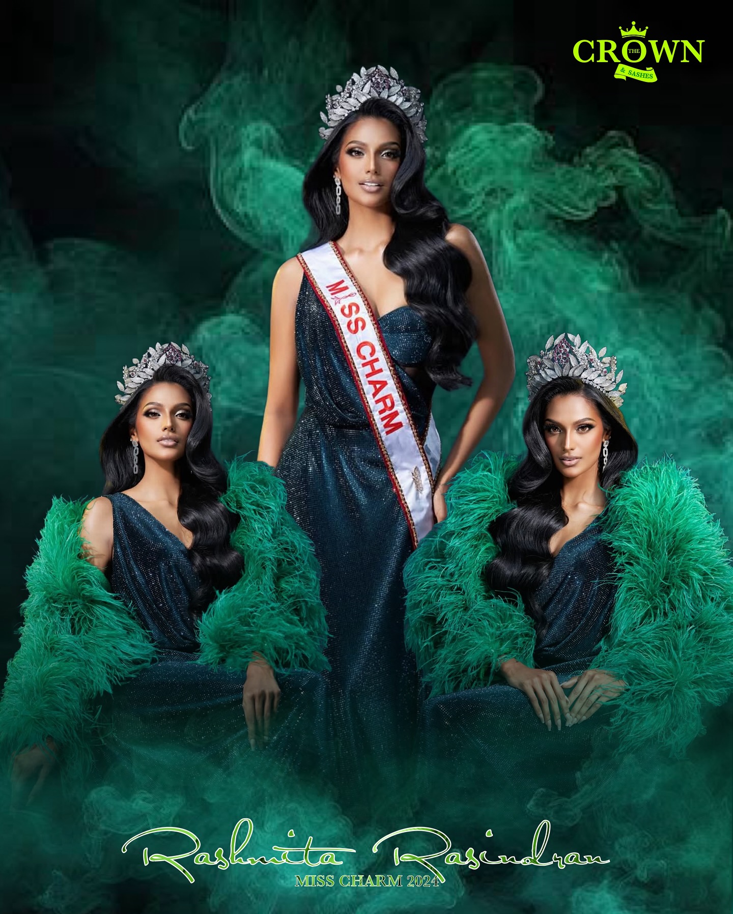 🌱 Presenting the stunning Miss Charm... - The Crown & Sashes | Facebook