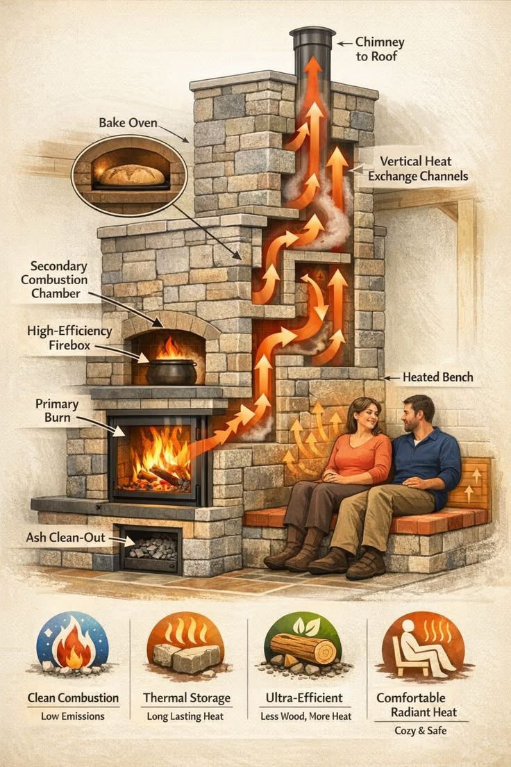 Masonry Heaters Ken Matesz 暖炉 設計 Masonry Heaters Ken Matesz 暖炉 設計 Cookstove & Masonry Heater