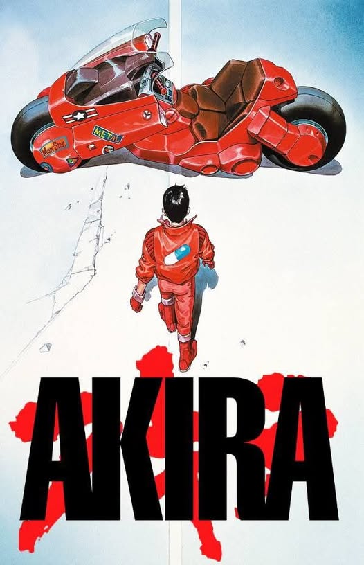 Akira poster from Japan, 1988.