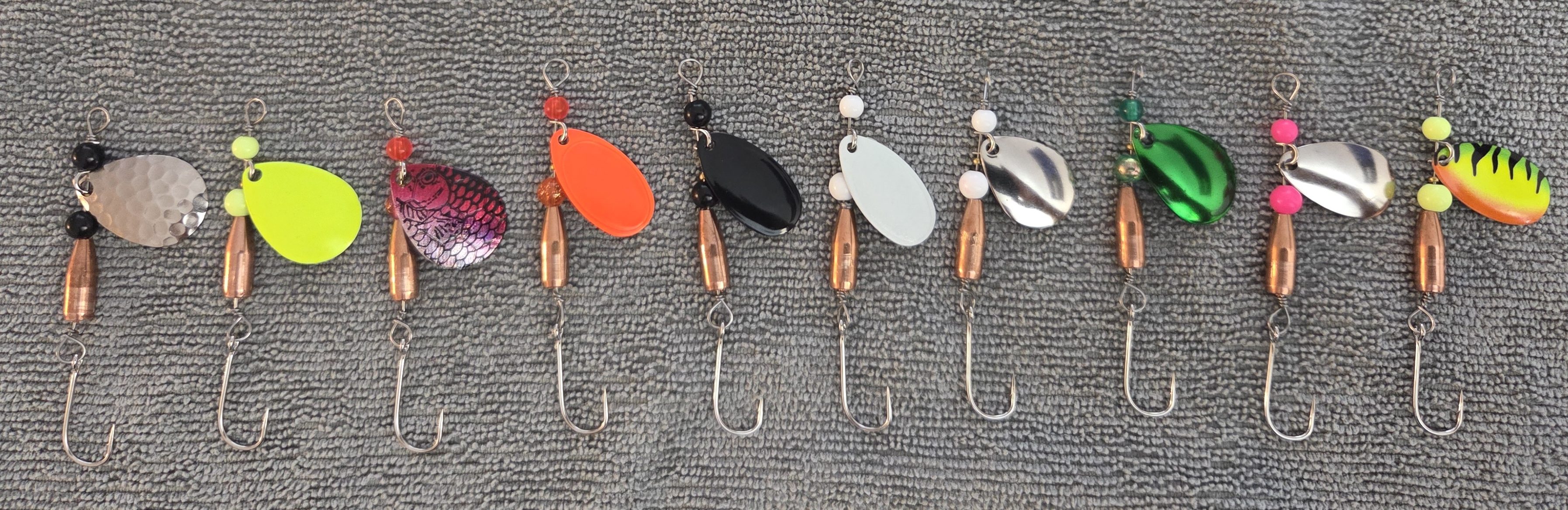 alaska trout fishing lures Mouse Rat size trout with the Wordens Rooster Tail Alaska Trout Kit Eagle Claw Bait Jim's Tackle
