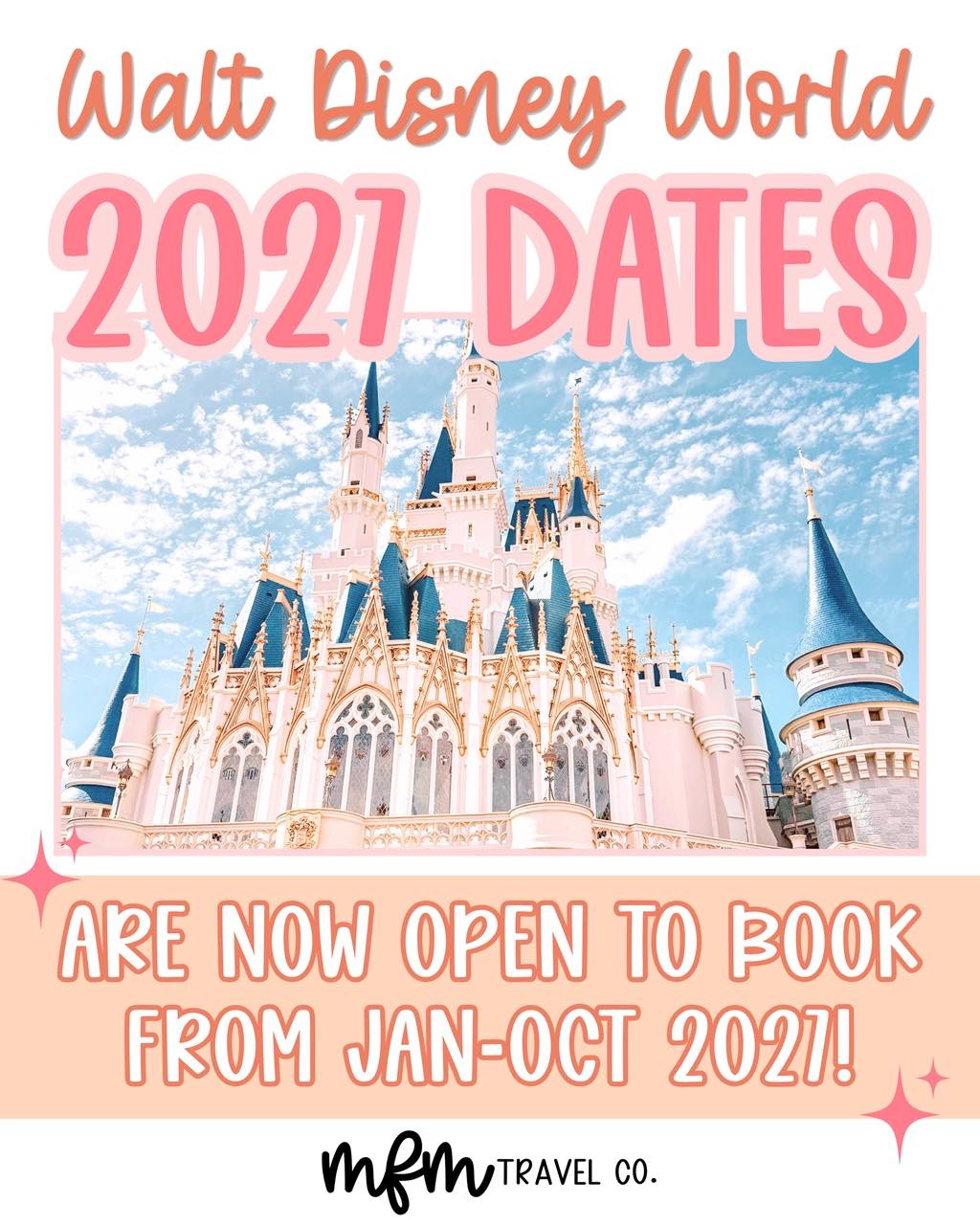 2027 ✨ Walt Disney World vacations are officially OPEN for 