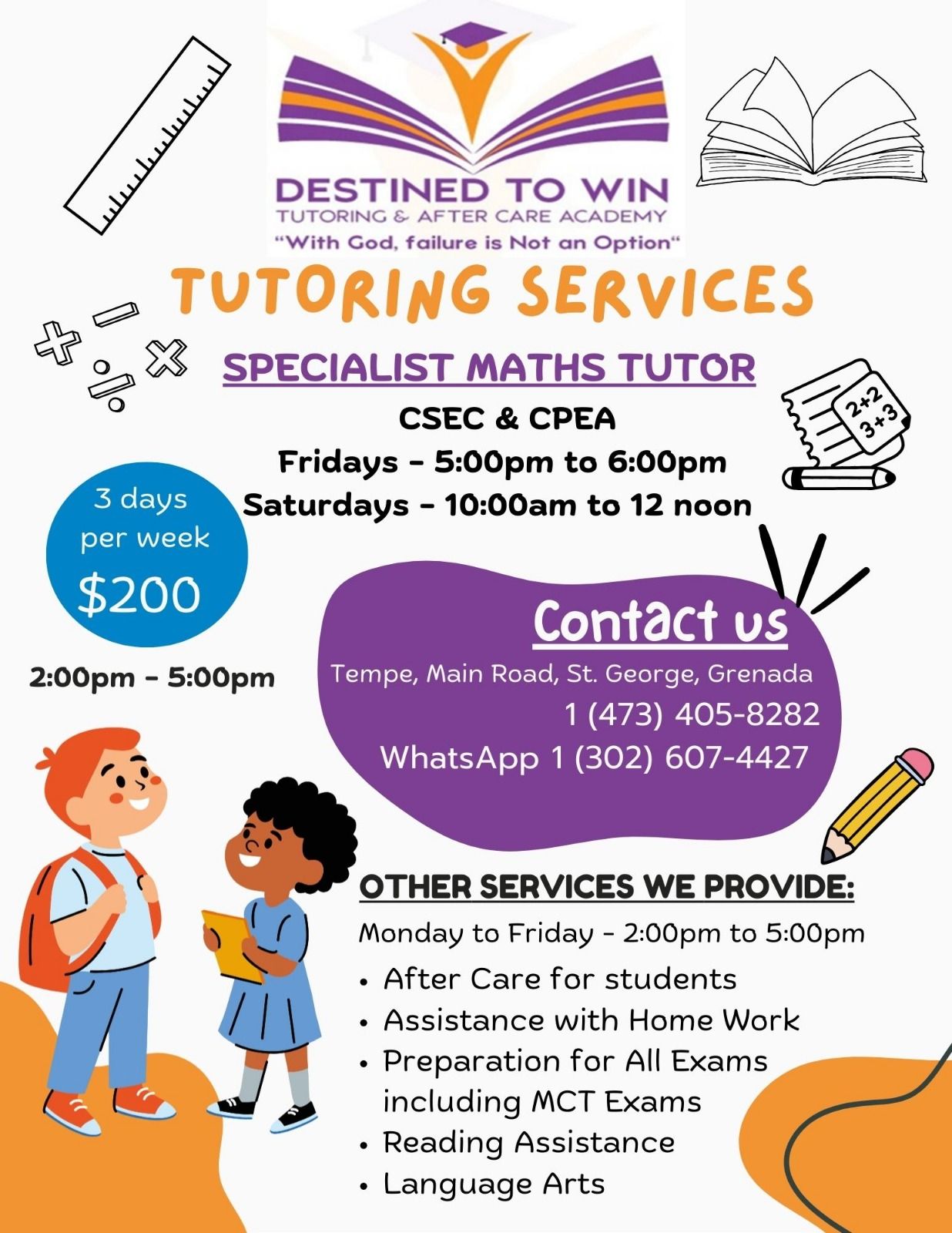 GBN - CPEA & CSEC Students – Math help is available! Struggling with ...