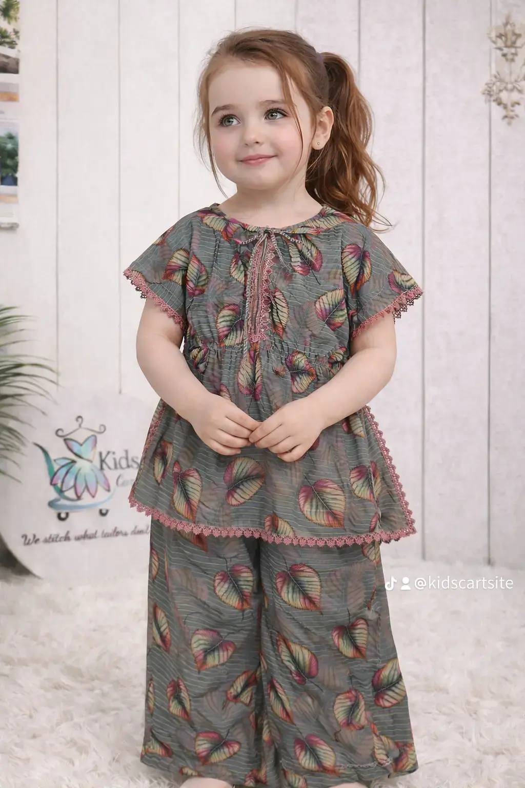summer lawn dress design Sapphire printed kaftan for little girls. Sapphire printed lawn kaftan design for little girls. This is Home-stitched in a viral kaftan style for kids. Best outfit for having Sequin Color:black Winter 2025 | Dress leopard silk Chak