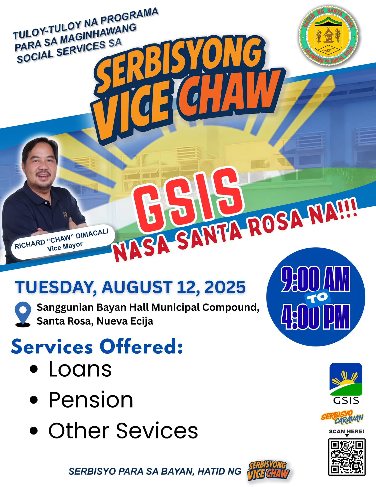 Serbisyong - ISANG LINGGO NG MAGINHAWANG PAGSESERBISYO!! Sa mga kawani ...