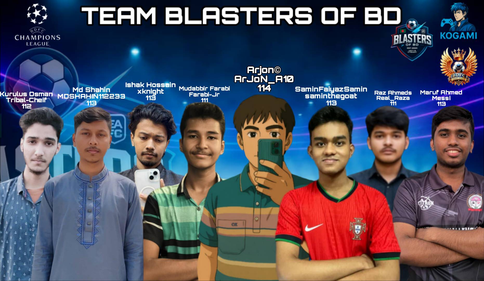 Blasters Of BD Fcm