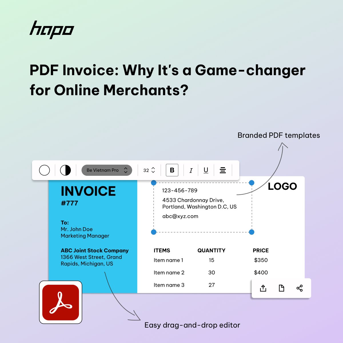 HAPO - 📄 Ever wondered what a PDF Invoice is and why it's...