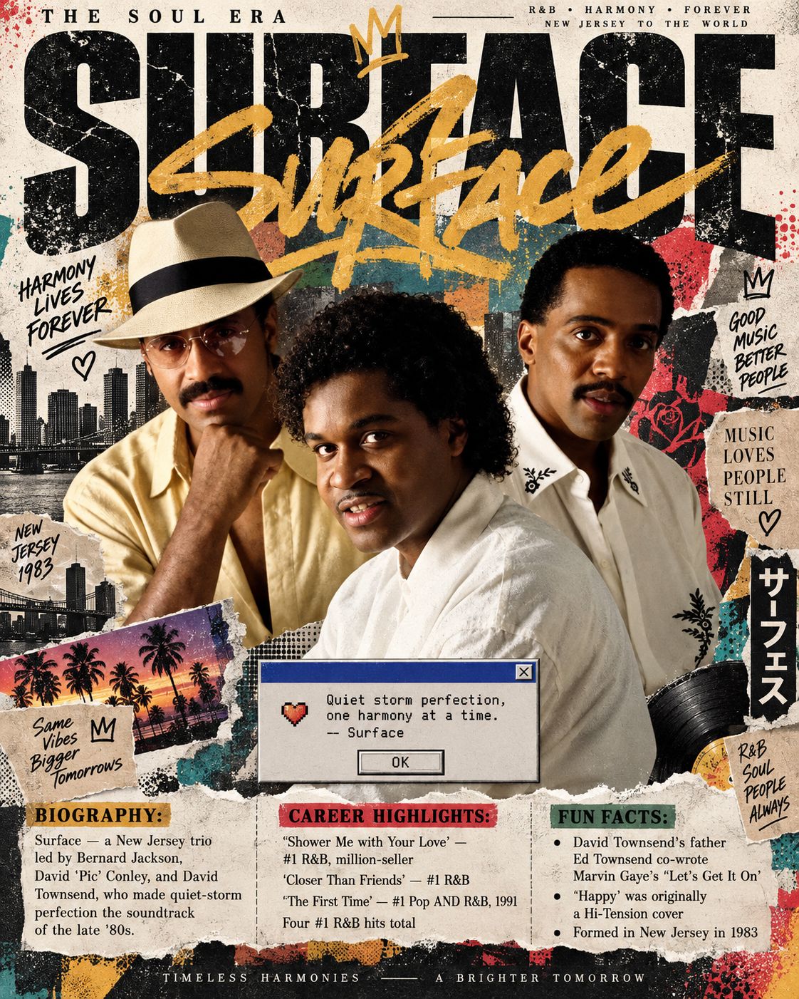 HAPPY 66th BIRTHDAY (July 11,1959) Bernard Jackson, singer/bassist