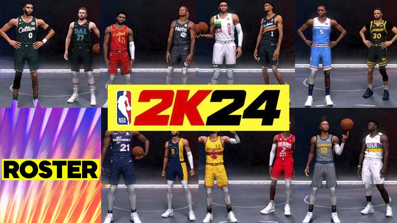 🚨 Roster with 2017-2022 City,... - NBA 2K24 Mods - Shuajota