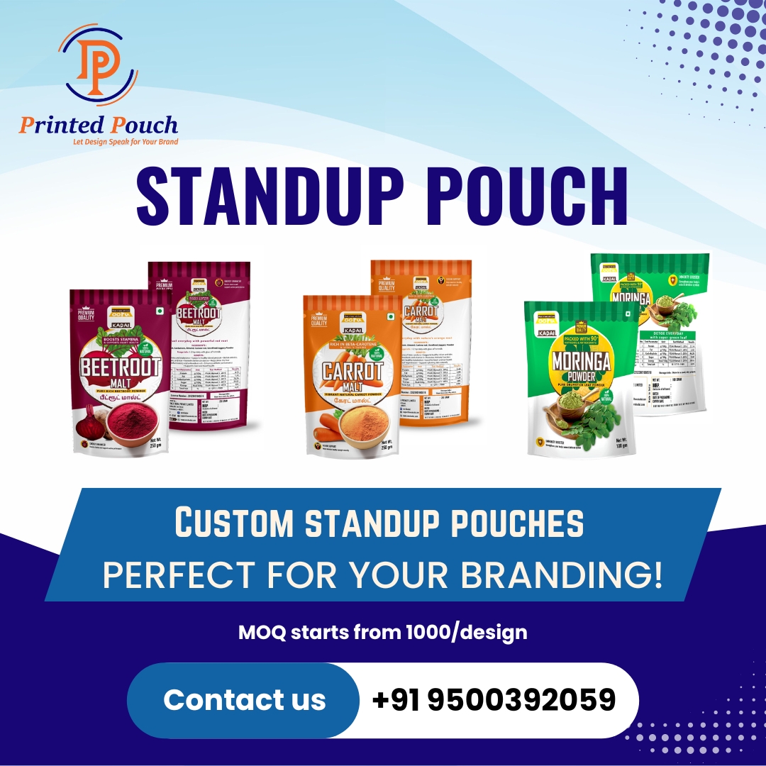 Printedpouch - Custom Standup Pouches – Perfect for Your... | Facebook