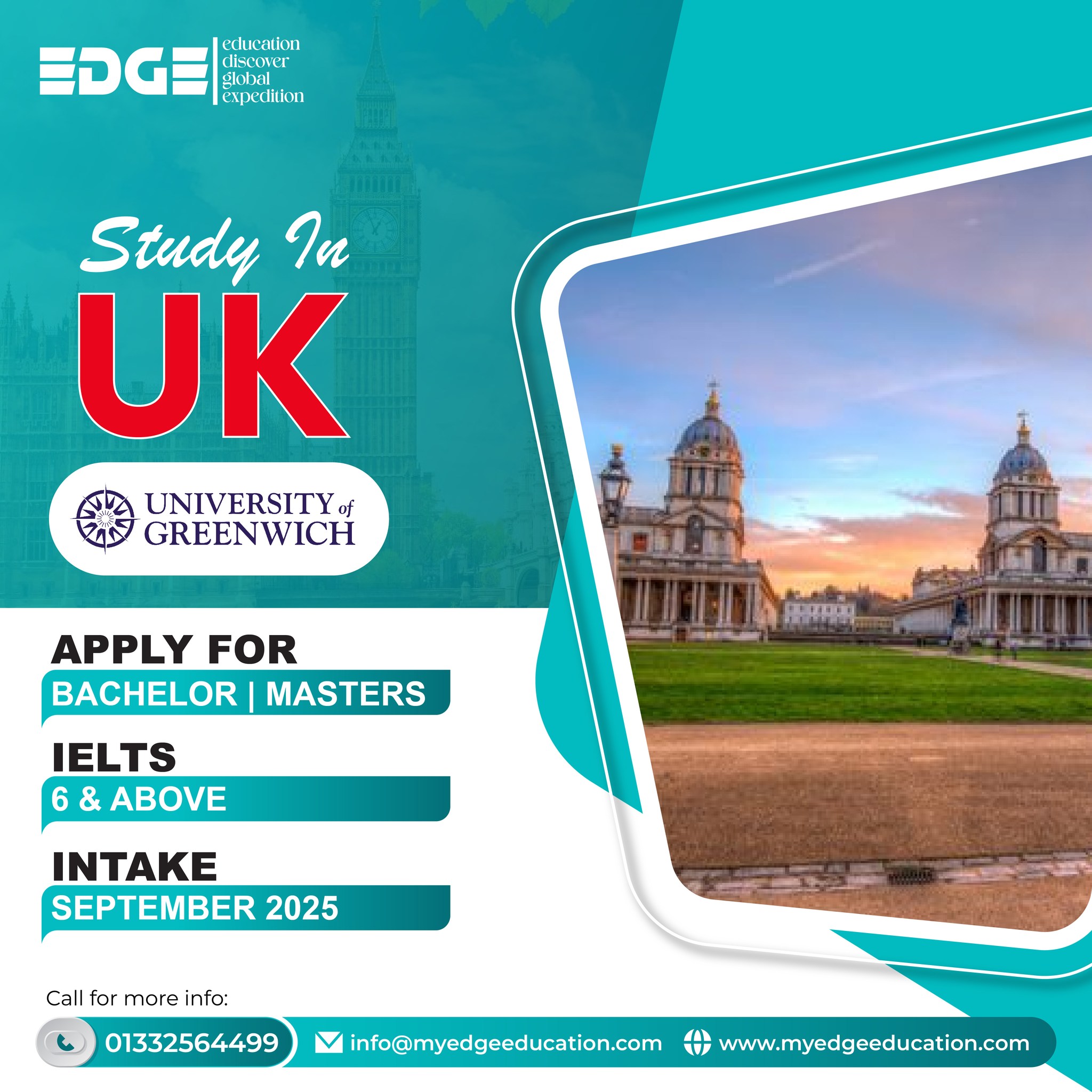 🎓 Study in the UK – September... - EDGE Education Noakhali | Facebook