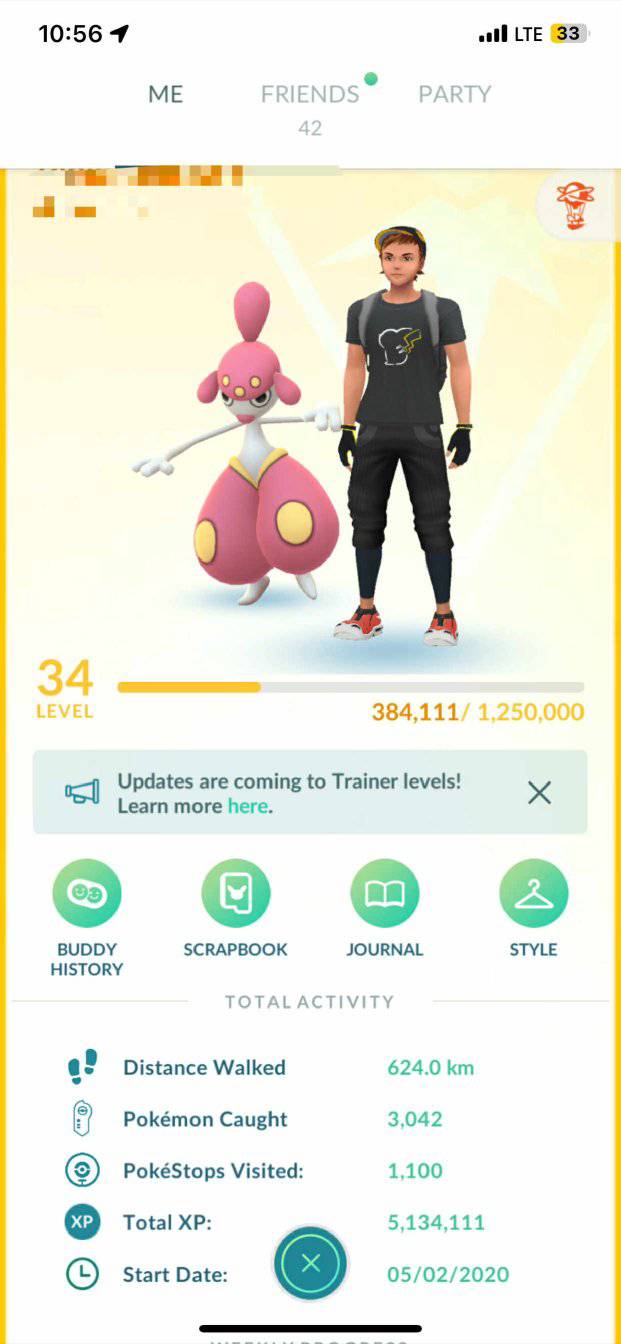 Compte Pokémon GO Shiny ✨️ - 42 Shinys, 2M Stardust, Multi-plateforme