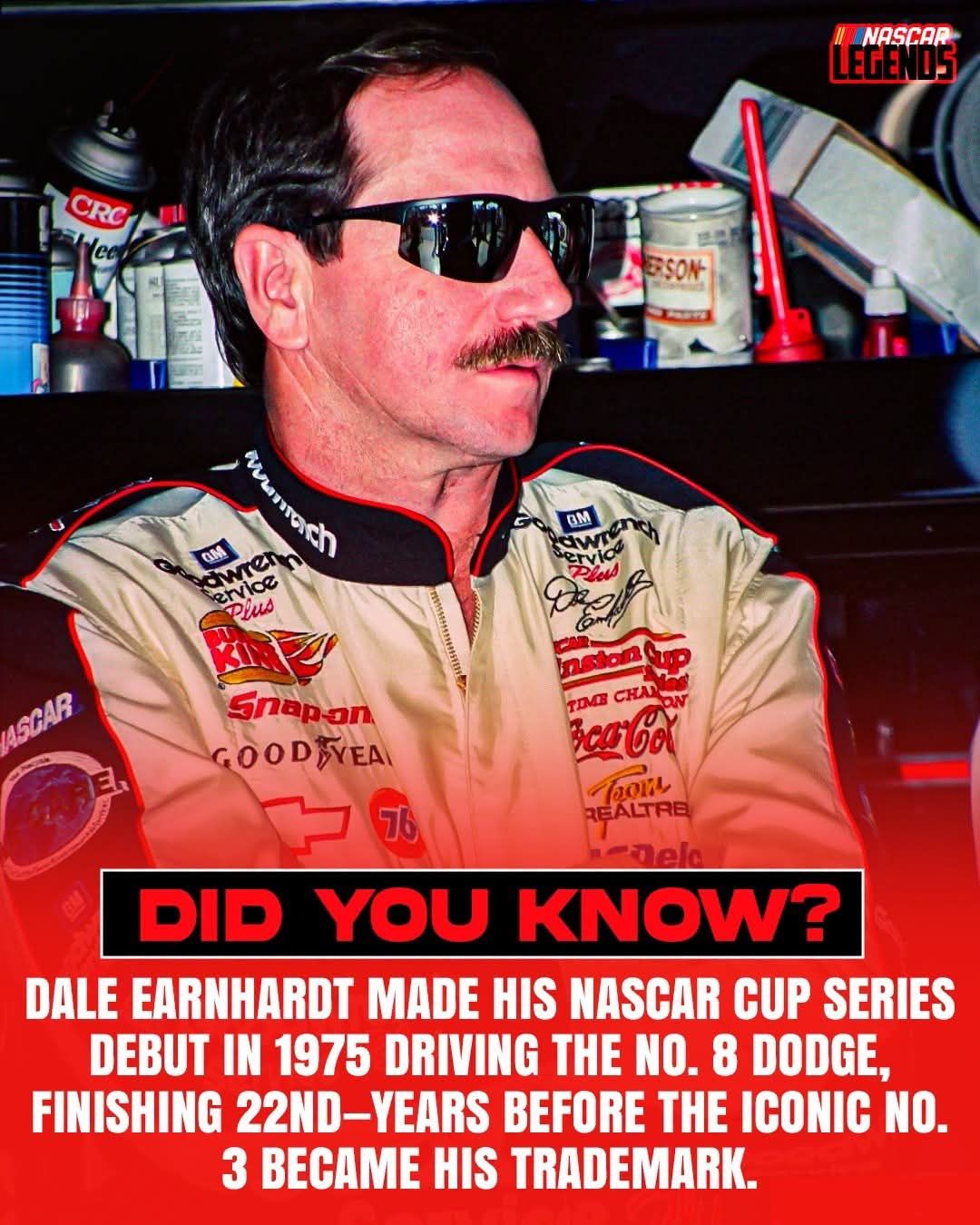 DALE EARNHARDT 1976 at CHARLOTTE. Driving the #30 ARMY Car. Dale