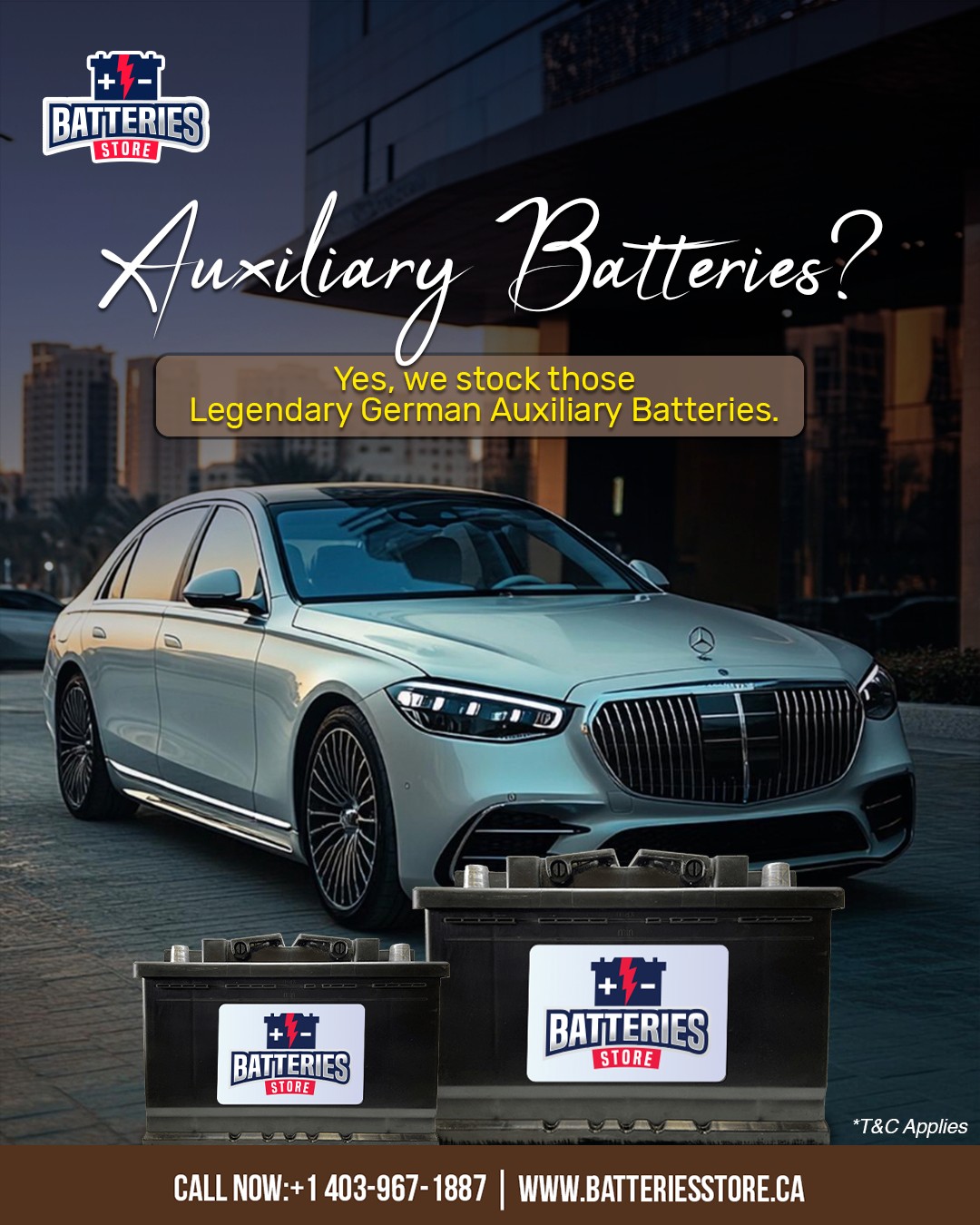 🔋 Looking for premium auxiliary... - Batteries Store Red Deer | Facebook