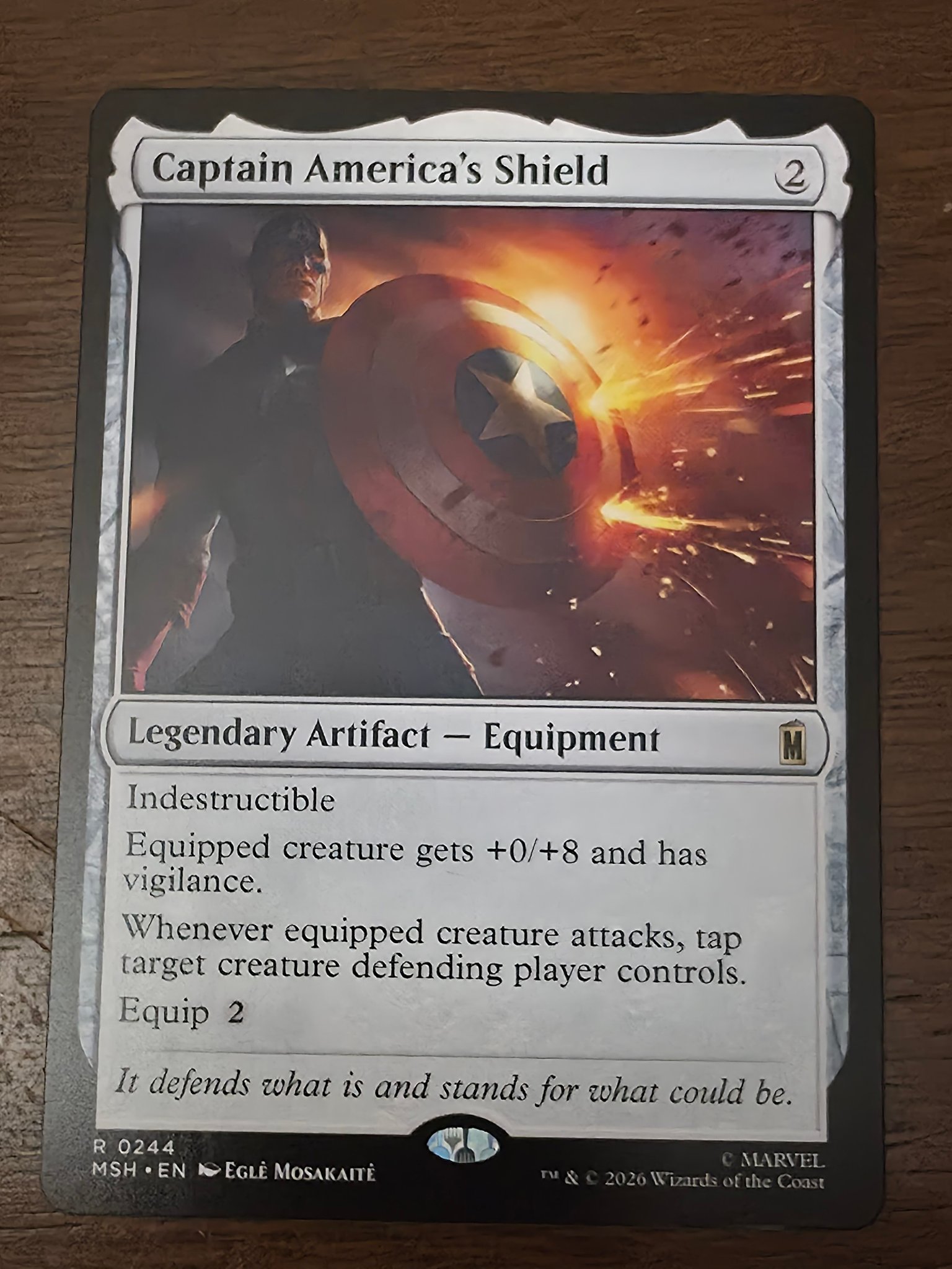 captain america mtg commander deck EDH Deck America, First Avenger 100 Magic Cards Custom Deck Jeskai Equipment Marvel Voltron 1 deck box (can hold 100 sleeved cards) Magic The Gathering Marvel Super