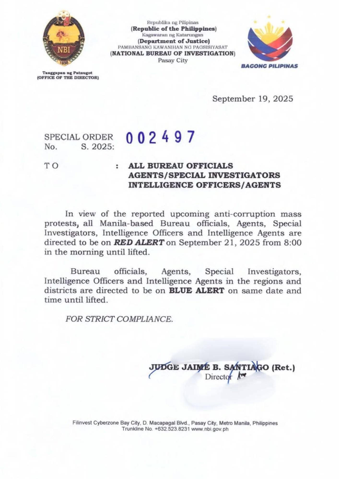 NATIONWIDE RED ALERT:... - Infinite Radio Villaba 94.9Mhz | Facebook
