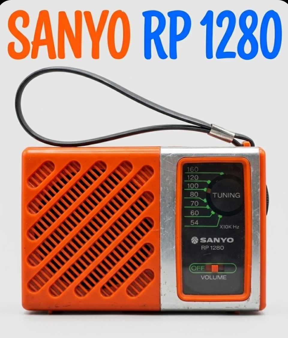 80s vintage SANYO Sanyo RP8700 Pulsar FM/MW/SW1-4 (FM/Medium/Short