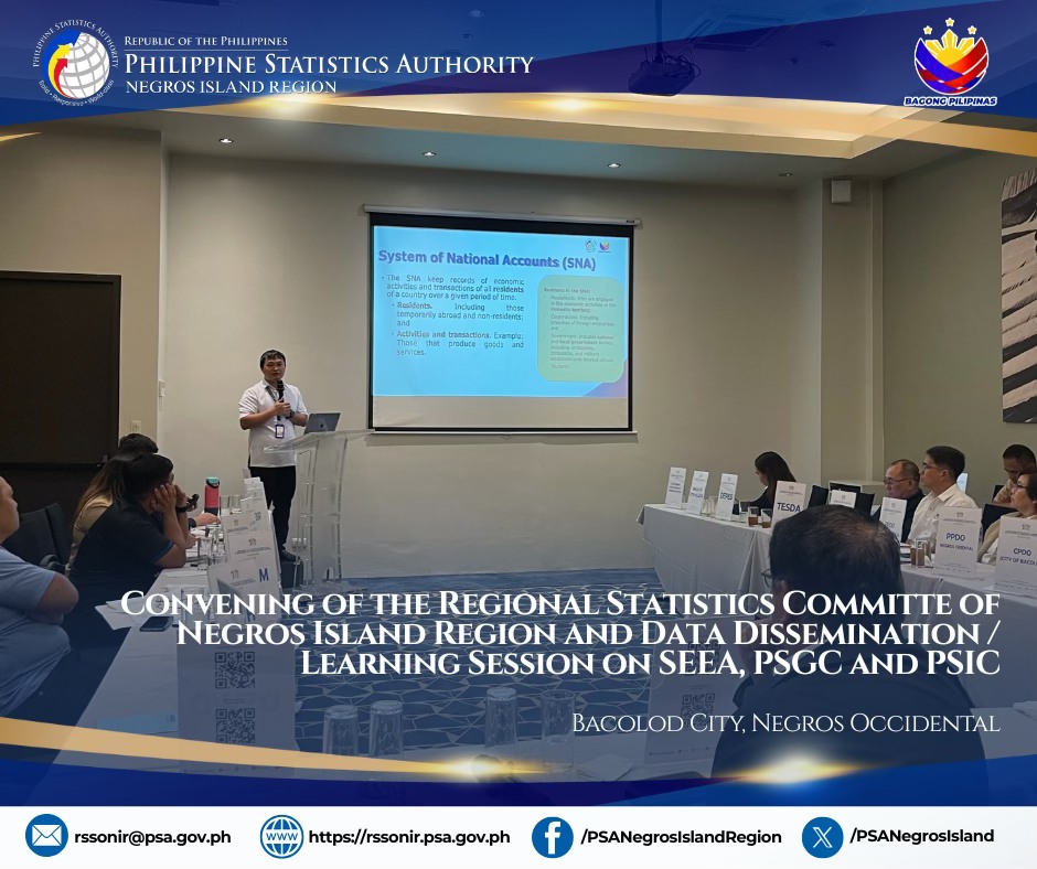 PSA Negros Island Region | Bacolod CIty
