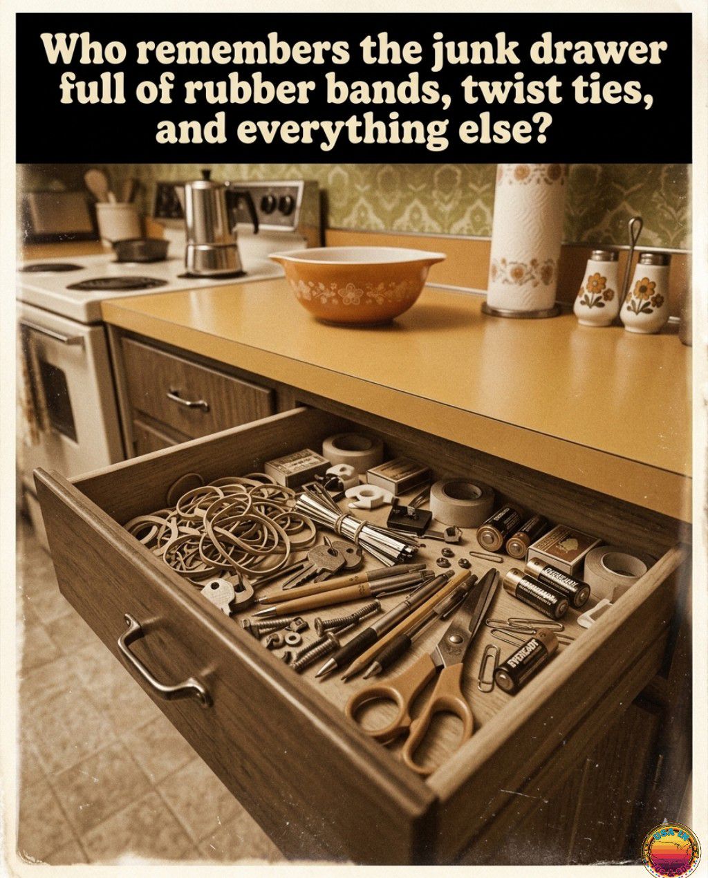 The Junk Drawer 🗄️ EVERY HOUSE HAD ONE DRAWER THAT CONTAINED