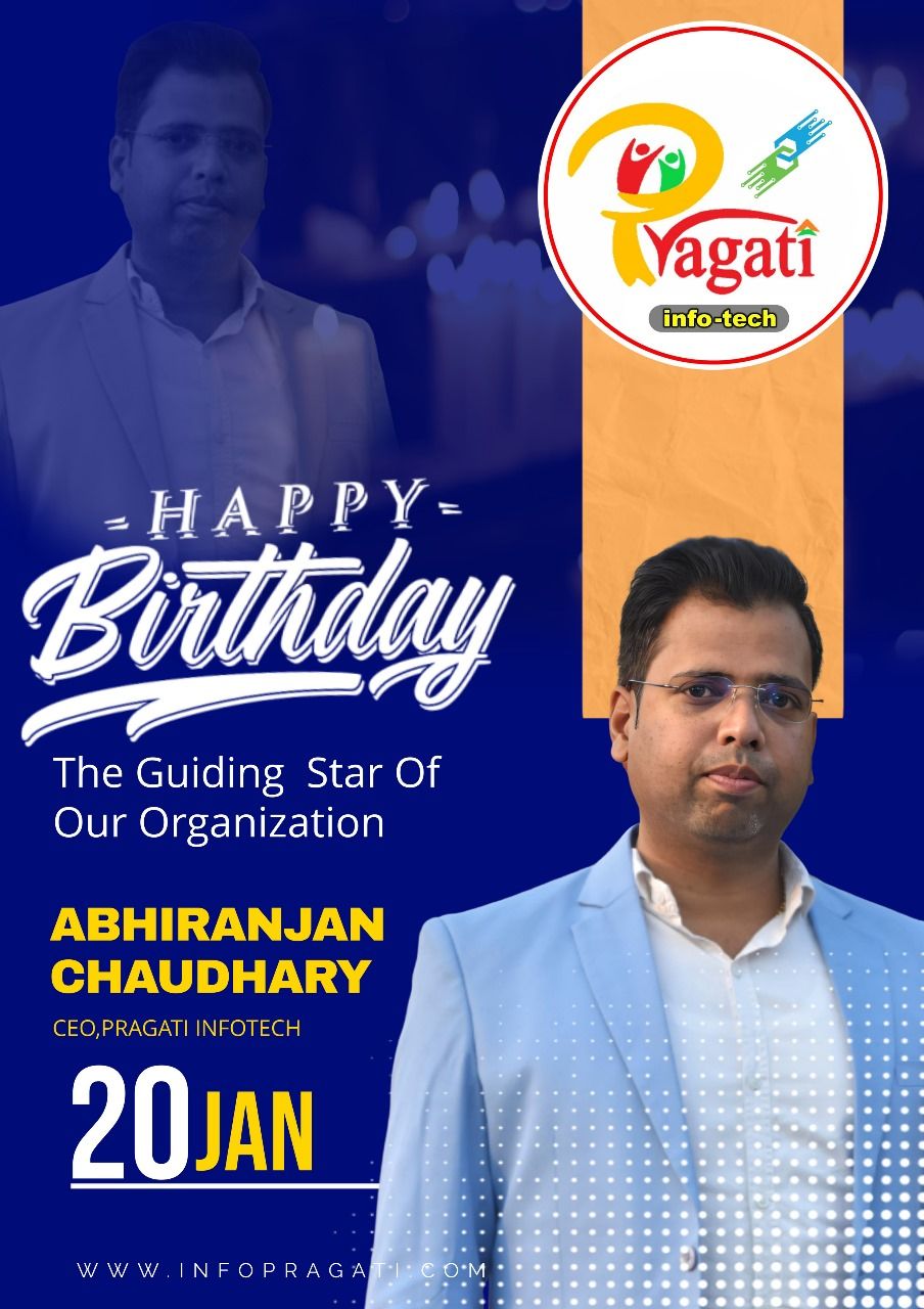 Pragati - 🎉 Happy Birthday to our respected CEO! 🎁 Your leadership ...