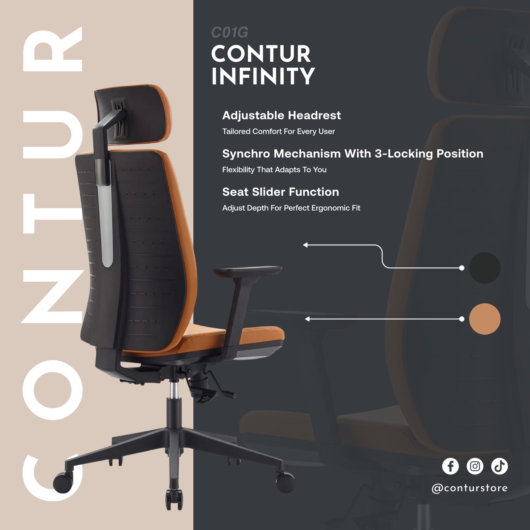 Contur - Introducing the Contur Infinity – the chair... | Facebook