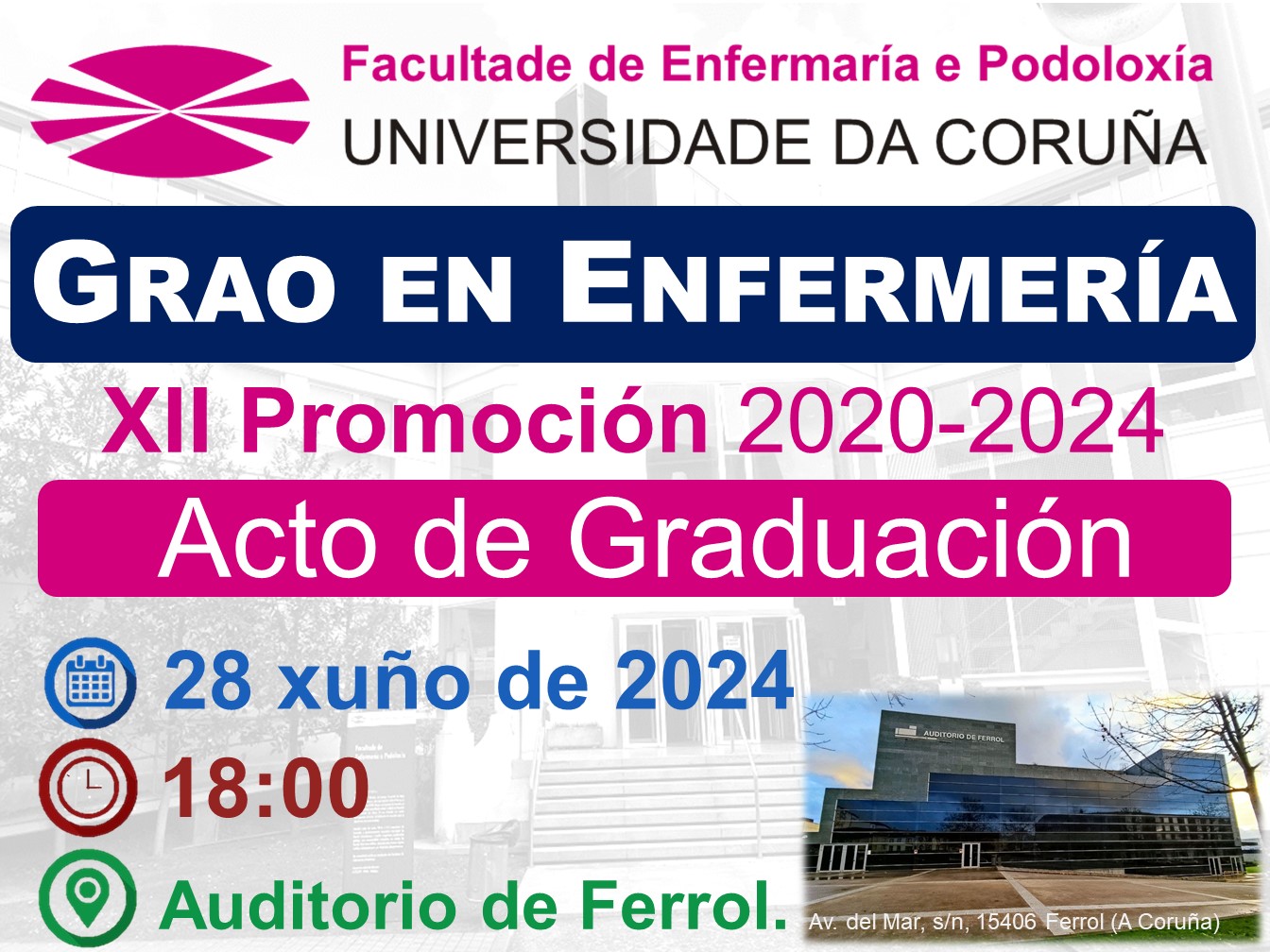 Facultade de Enfermaría e Podoloxía, Universidade da Coruña added a new ...