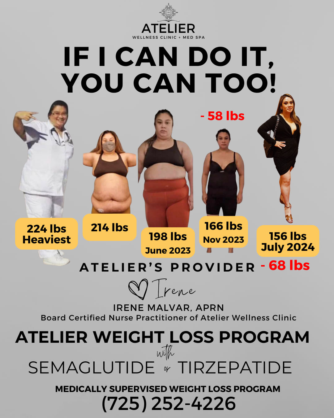 🌿 Discover the power of NAD+ Therapy and jumpstart your weight loss journey with Zephrinex (Tirzepatide) — our latest breakthrough for safe, sustainable results! 💪🧬 Huge thanks to Dr. Lindley Romulo for