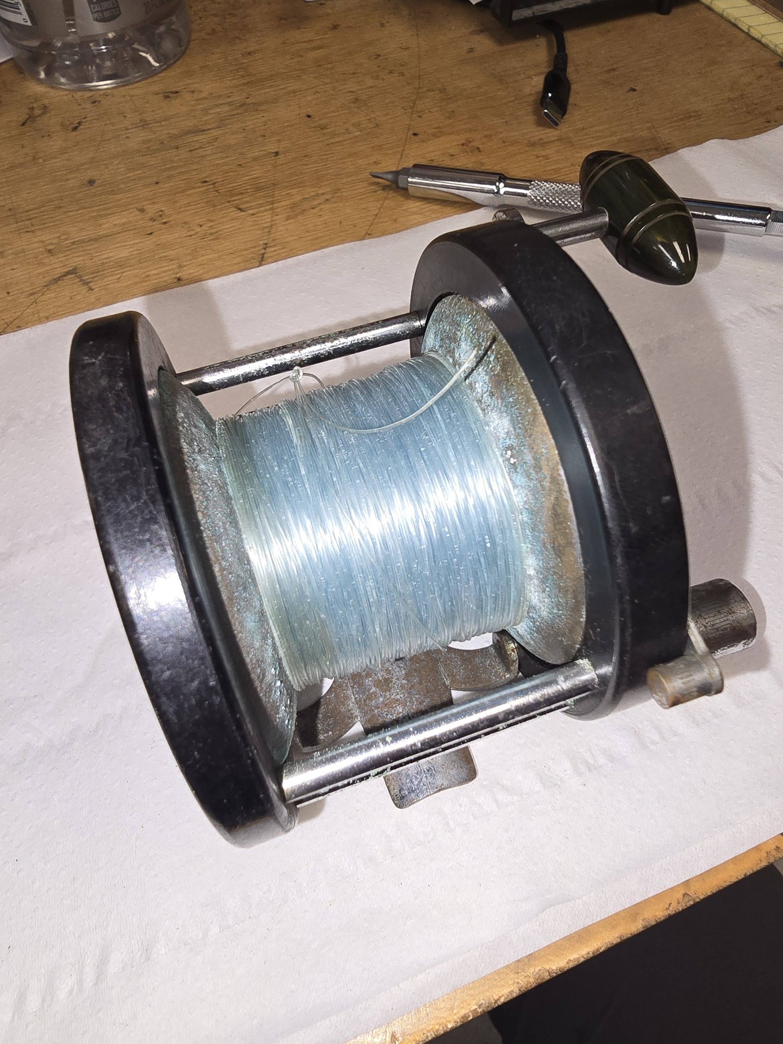 catalina fishing reels CTL-55HA fogging line counter and an aluminum ratcheting drag star for precision drag settings Okuma Catalina Rods in Action