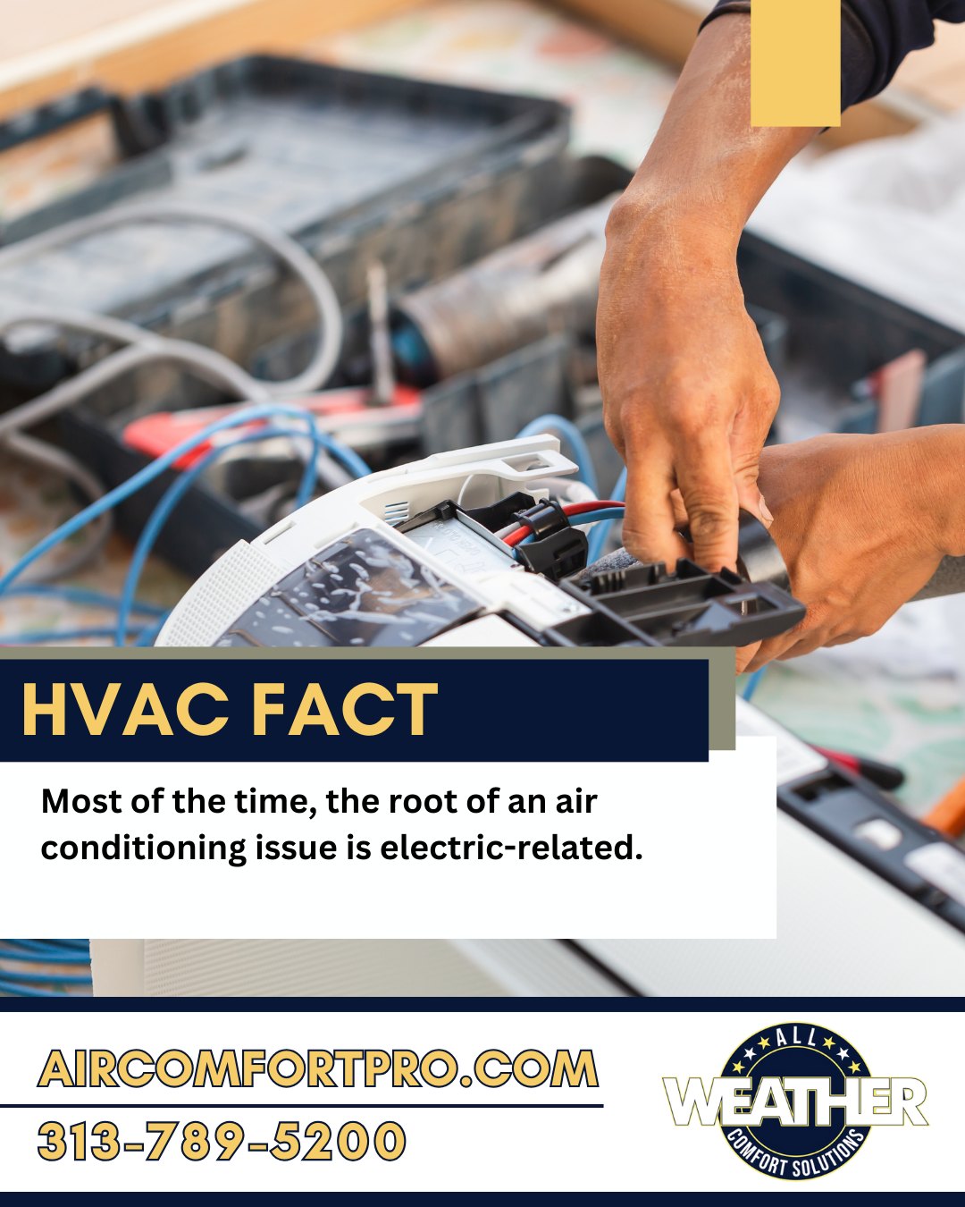 All - ⚡ AC Troubles? It Might Be Electrical! ️ Did you know that most ...